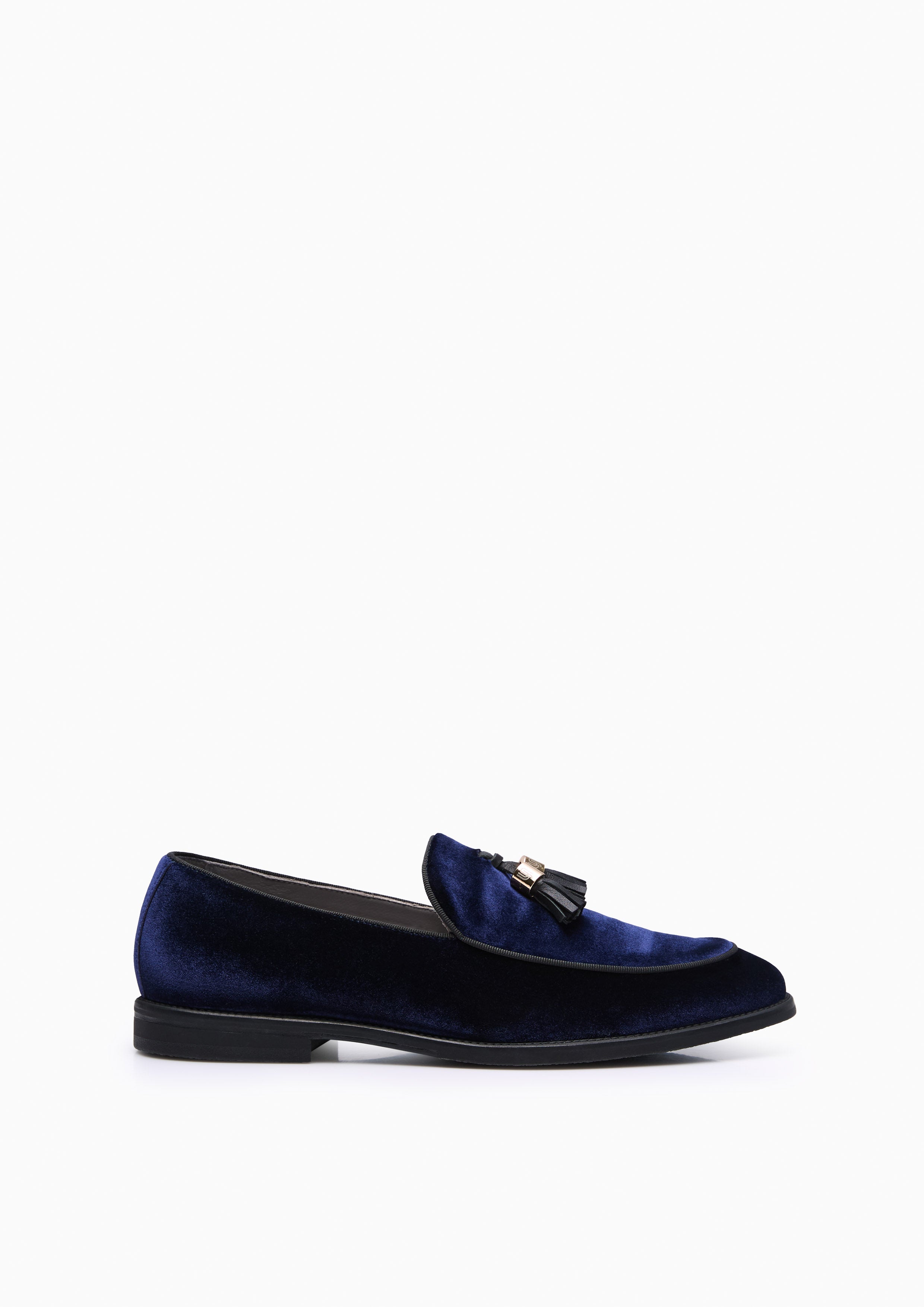 Sam Velvet Infinite Flats And Sandals - Navy