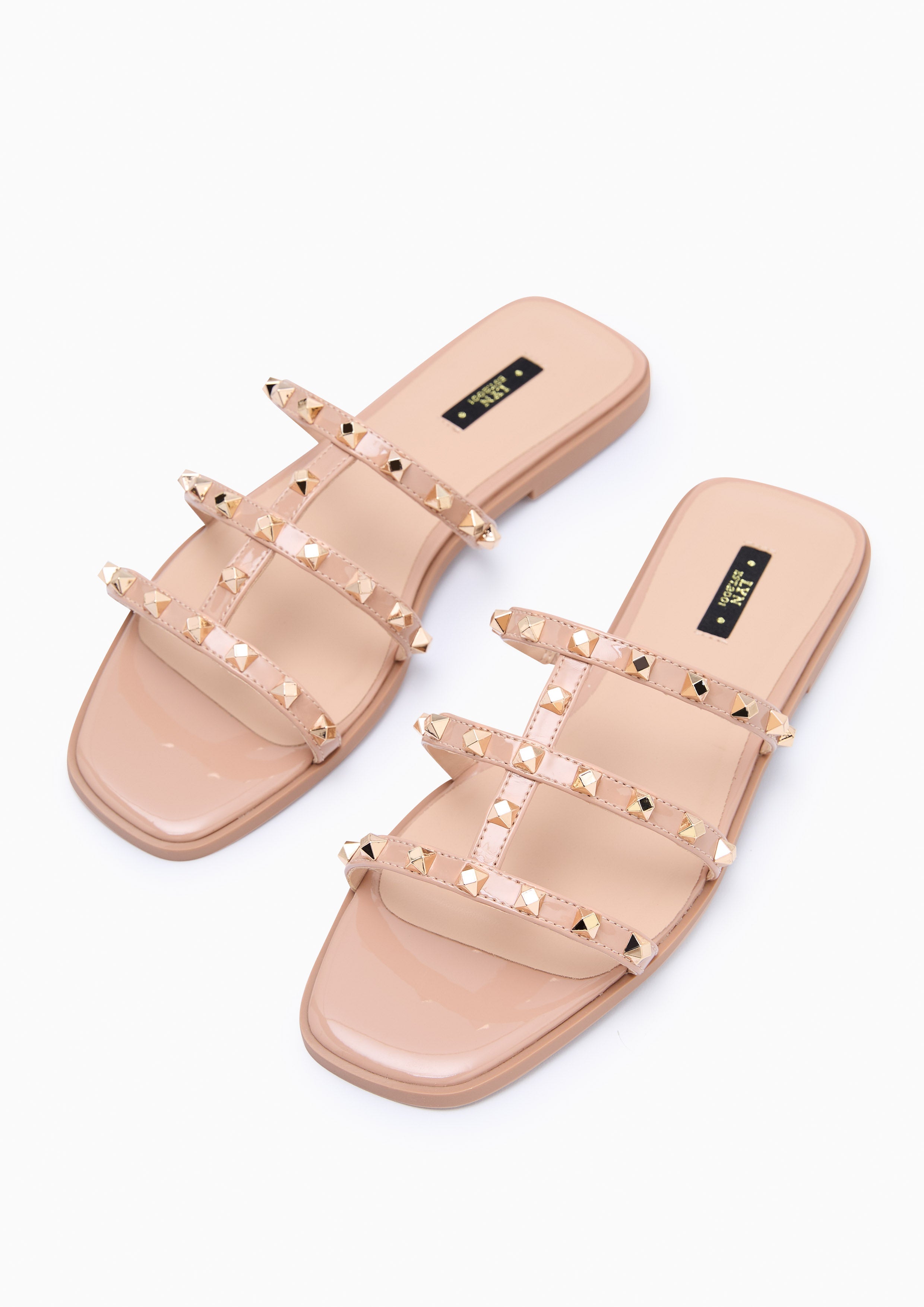 Linda Flats And Sandals - Beige