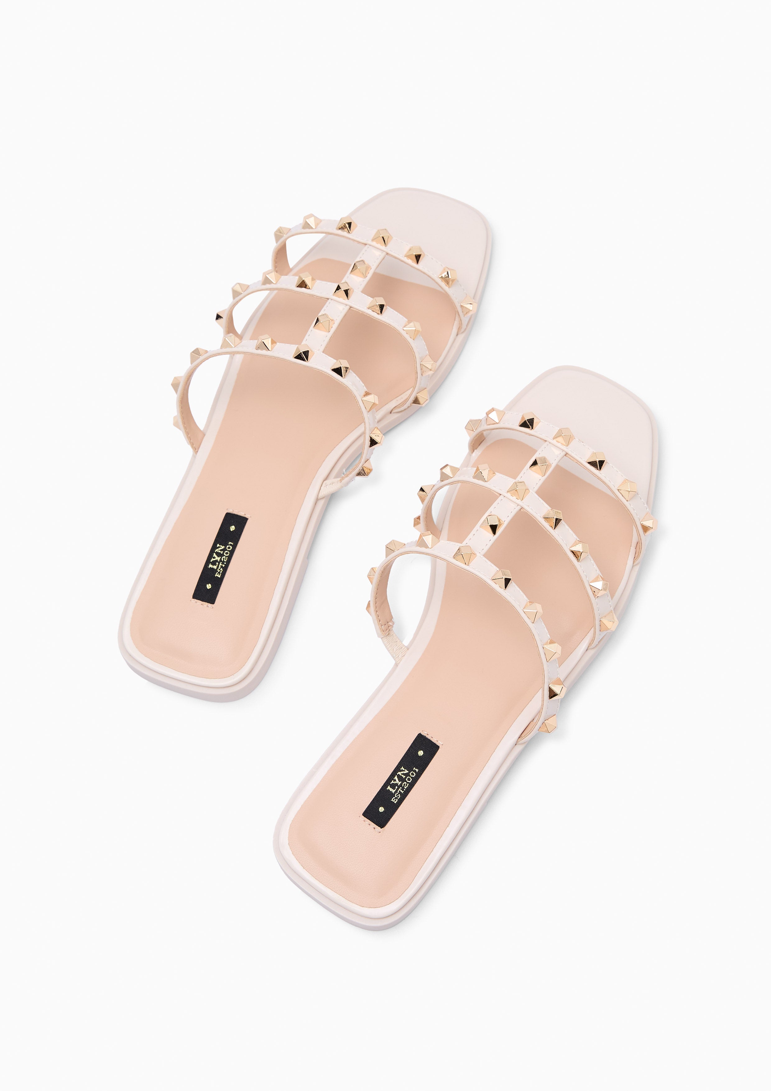 Linda Flats And Sandals - Ivory
