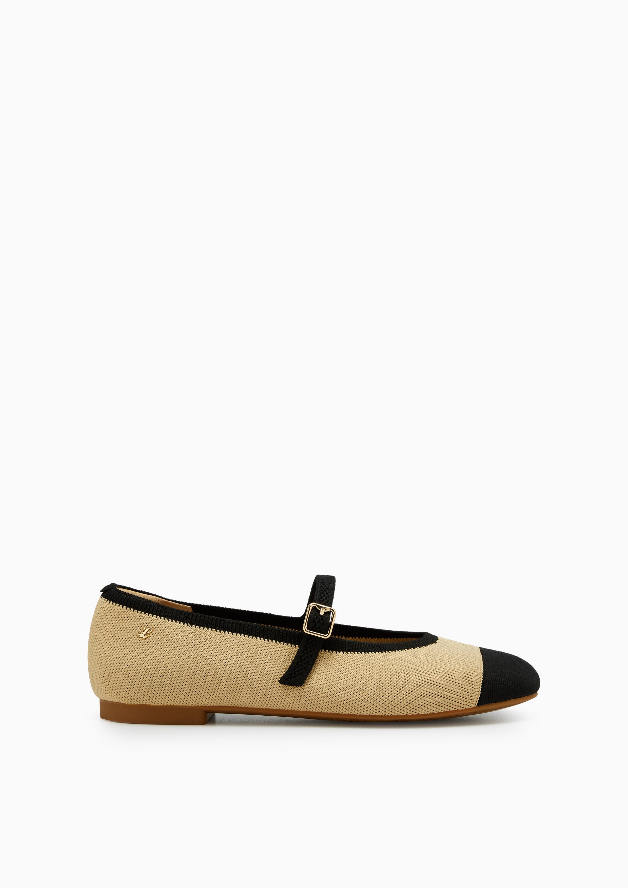 Grace Flats And Sandals - Beige