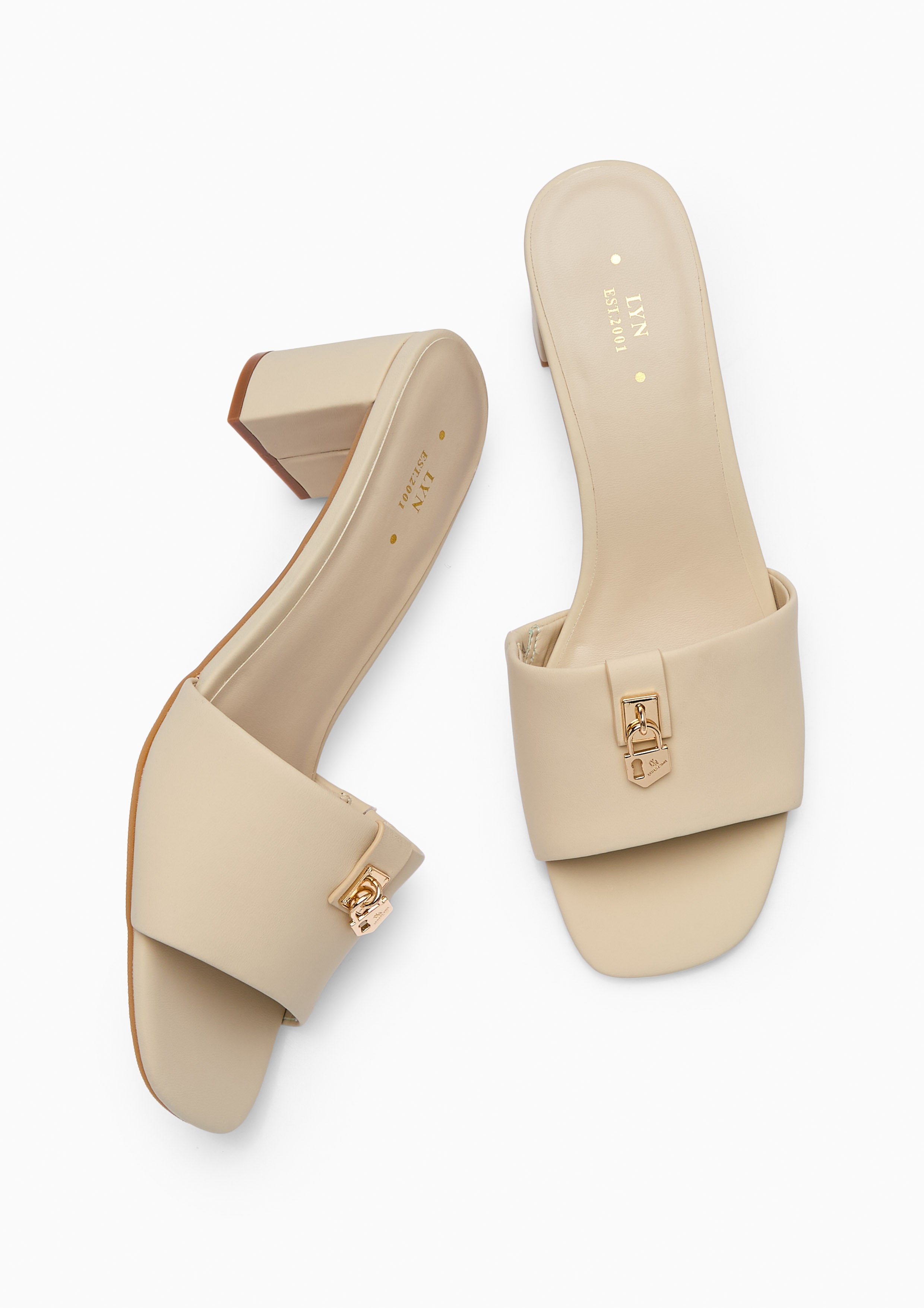 Neutra Mid Heels - Light Beige