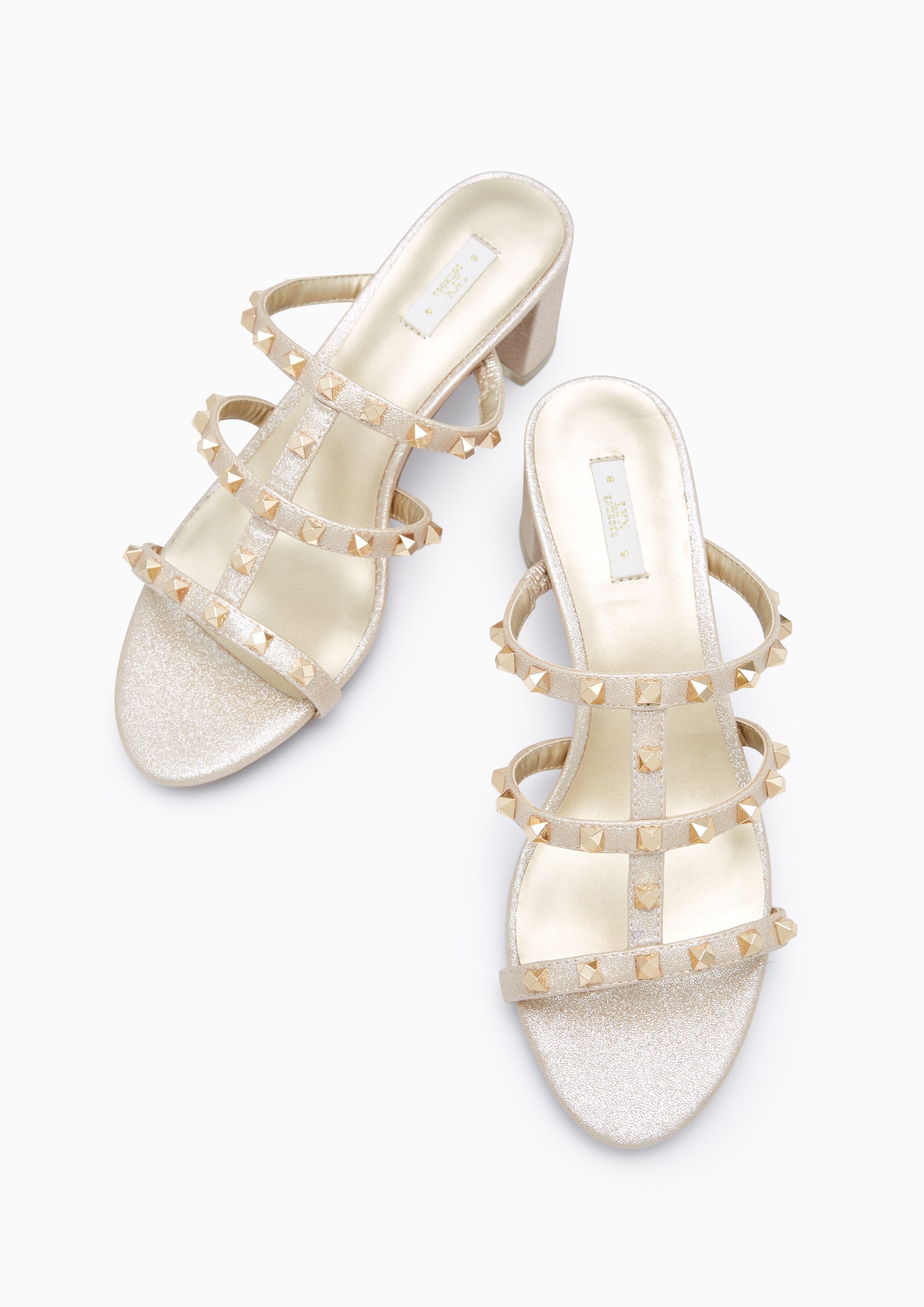 Linda Party Heels - Gold