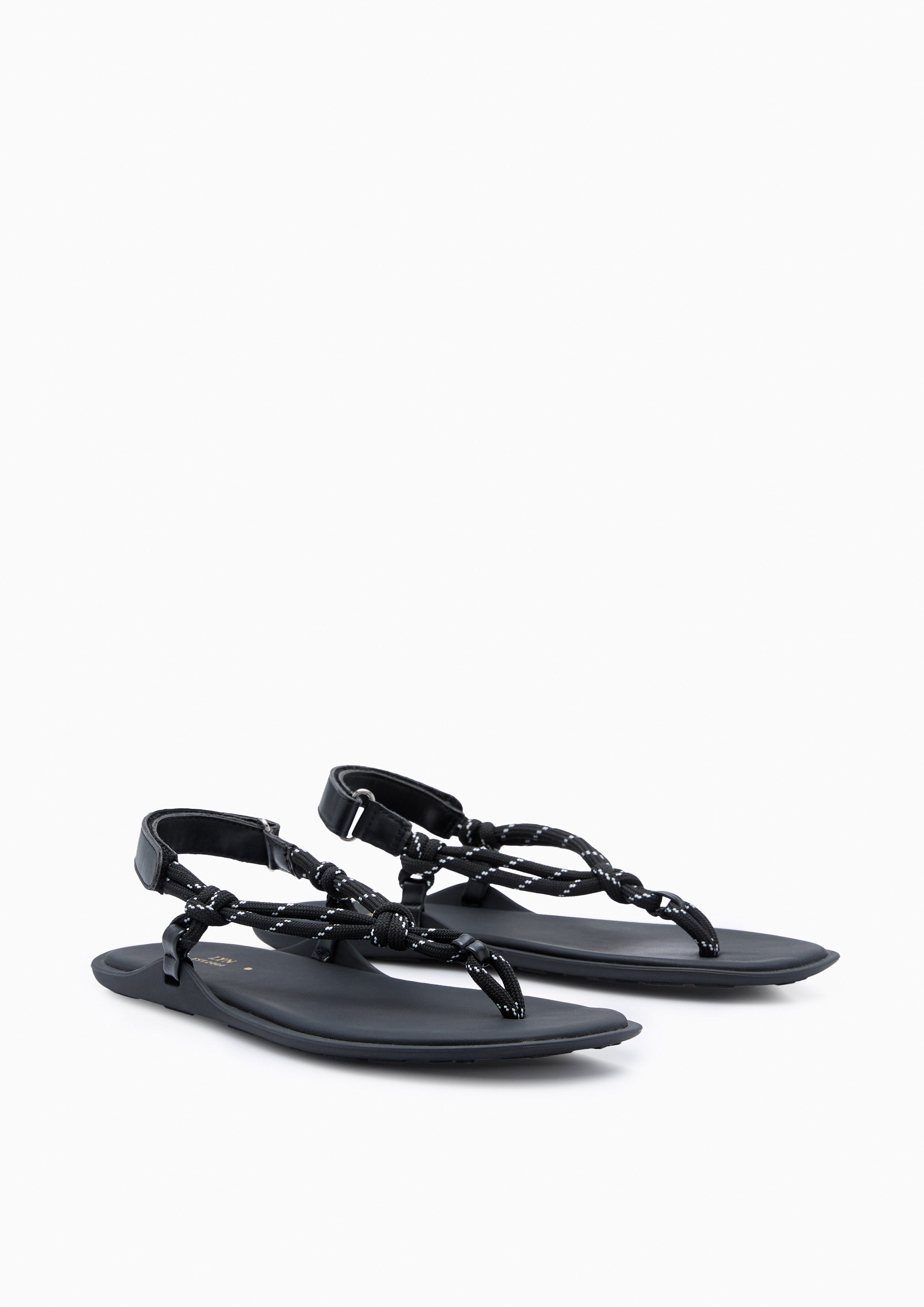 Yuki Flats And Sandals - Black