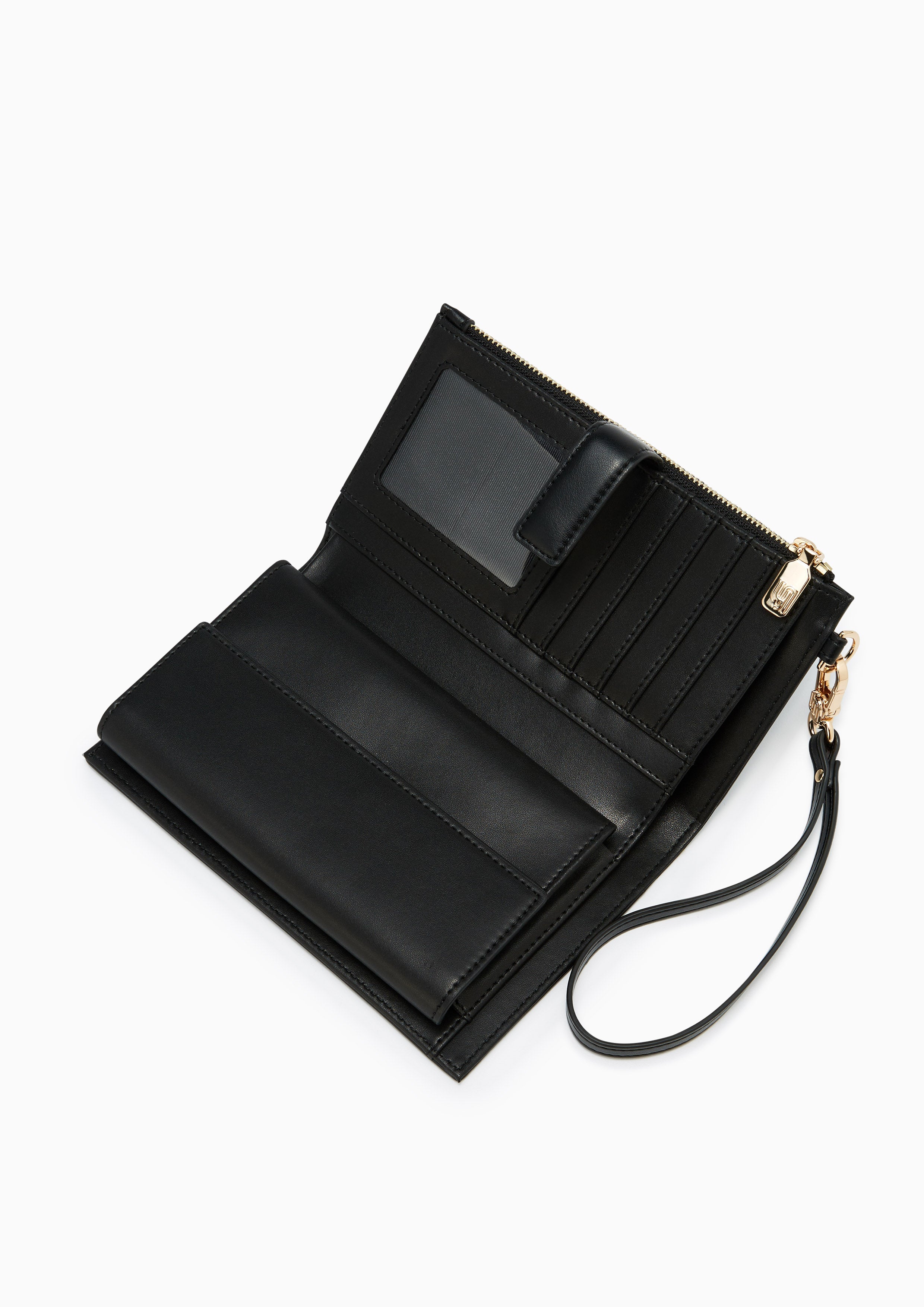 Terracotta Infinite Long Wallet - Black
