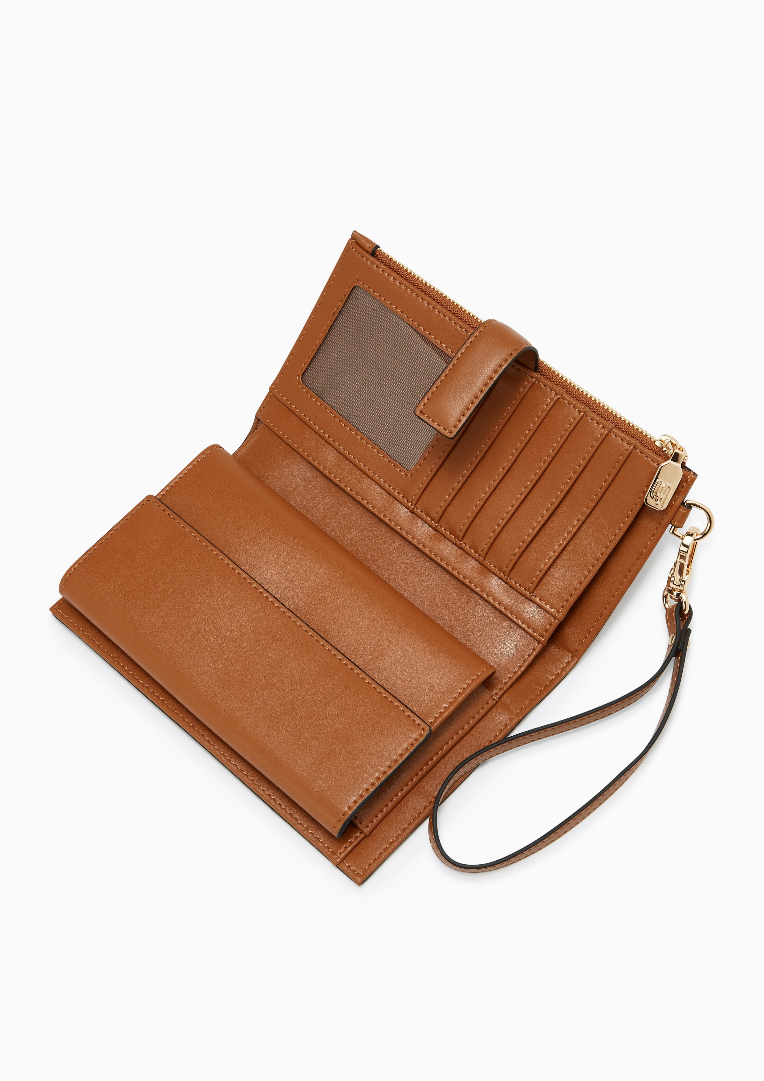 Terracotta Infinite Long Wallet - Brown