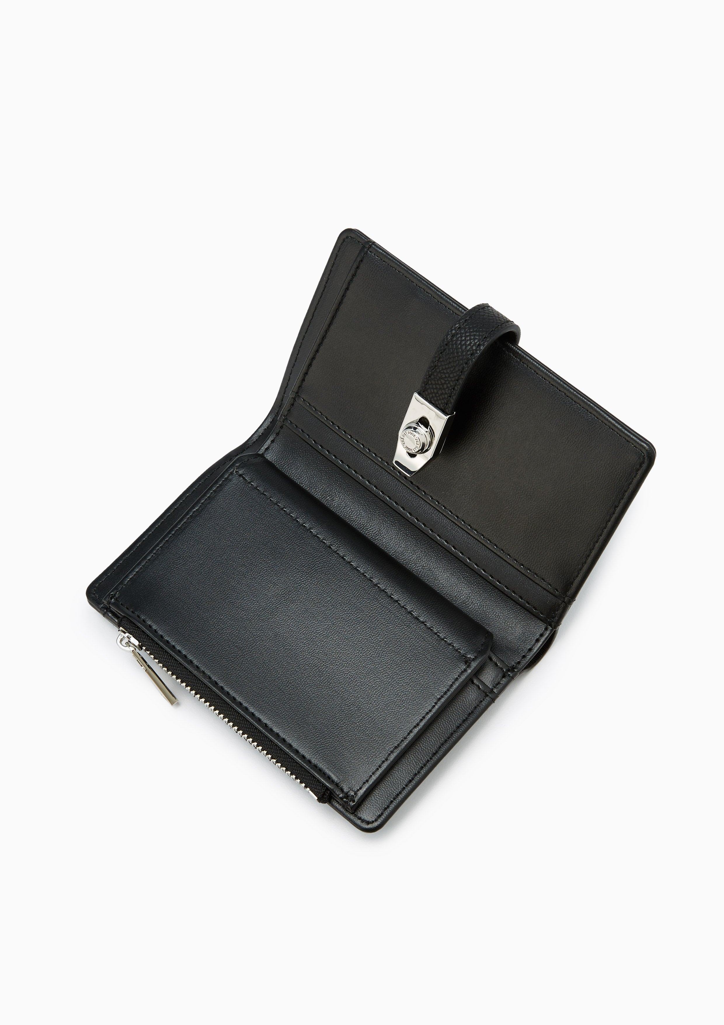 Re-Edit Anderson Ease Semi Wallet - Black