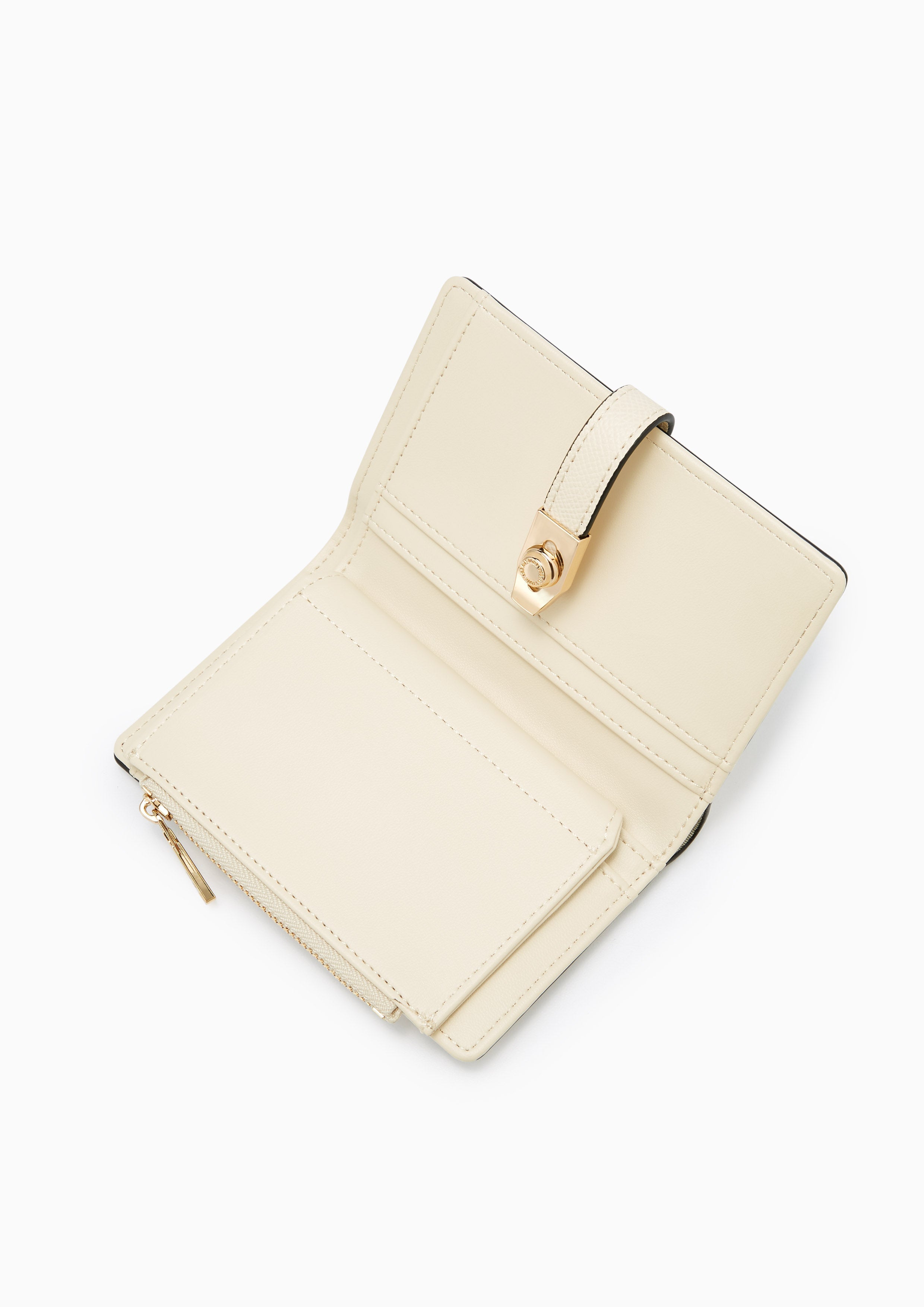 Re-Edit Anderson Ease Semi Wallet - Ivory