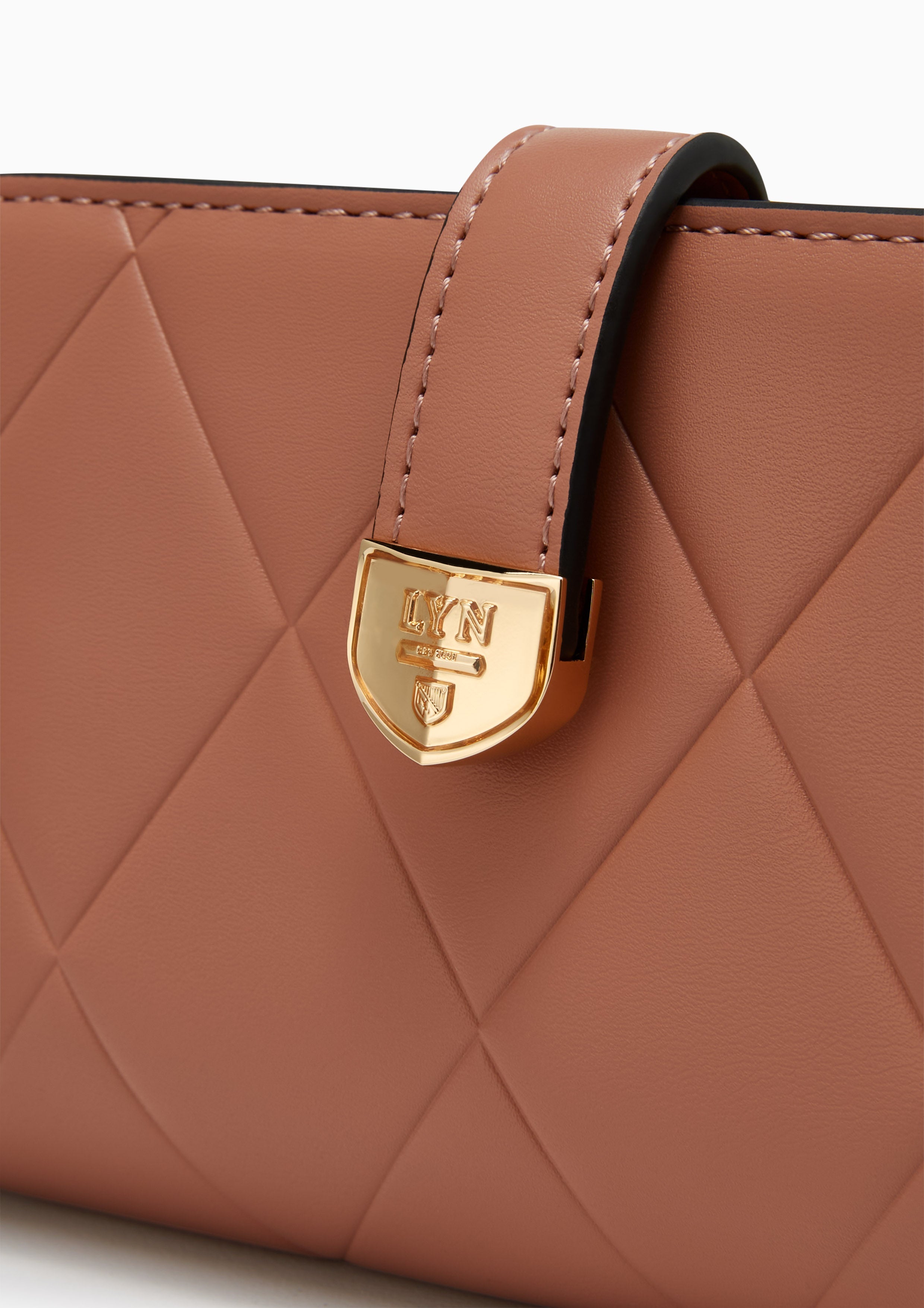 Re-Edit Wonder Semi Wallet - Cameo