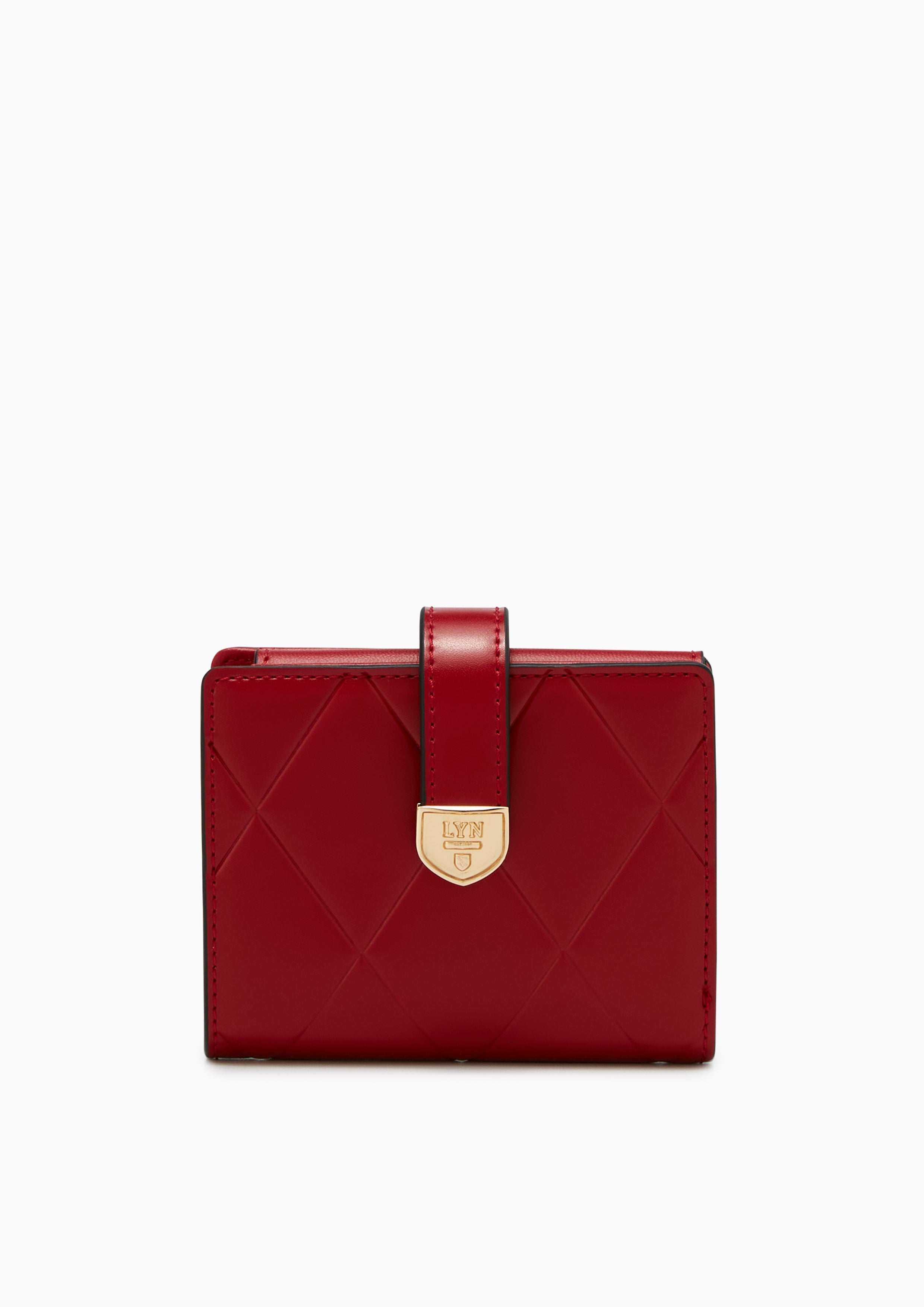 Re-Edit Wonder Bi-Fold Wallet - Red