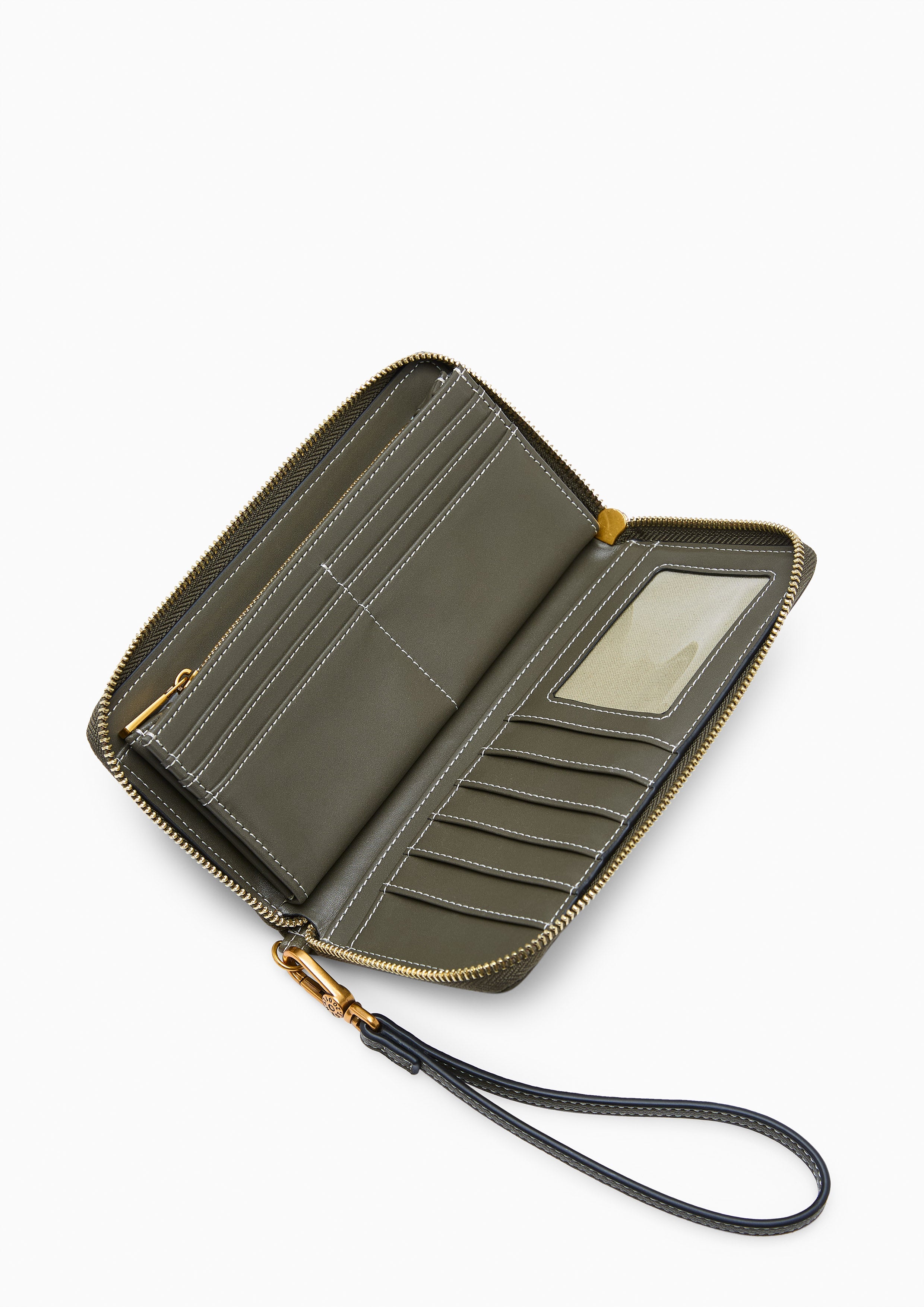 Moria  Long Wallet - Dark Green