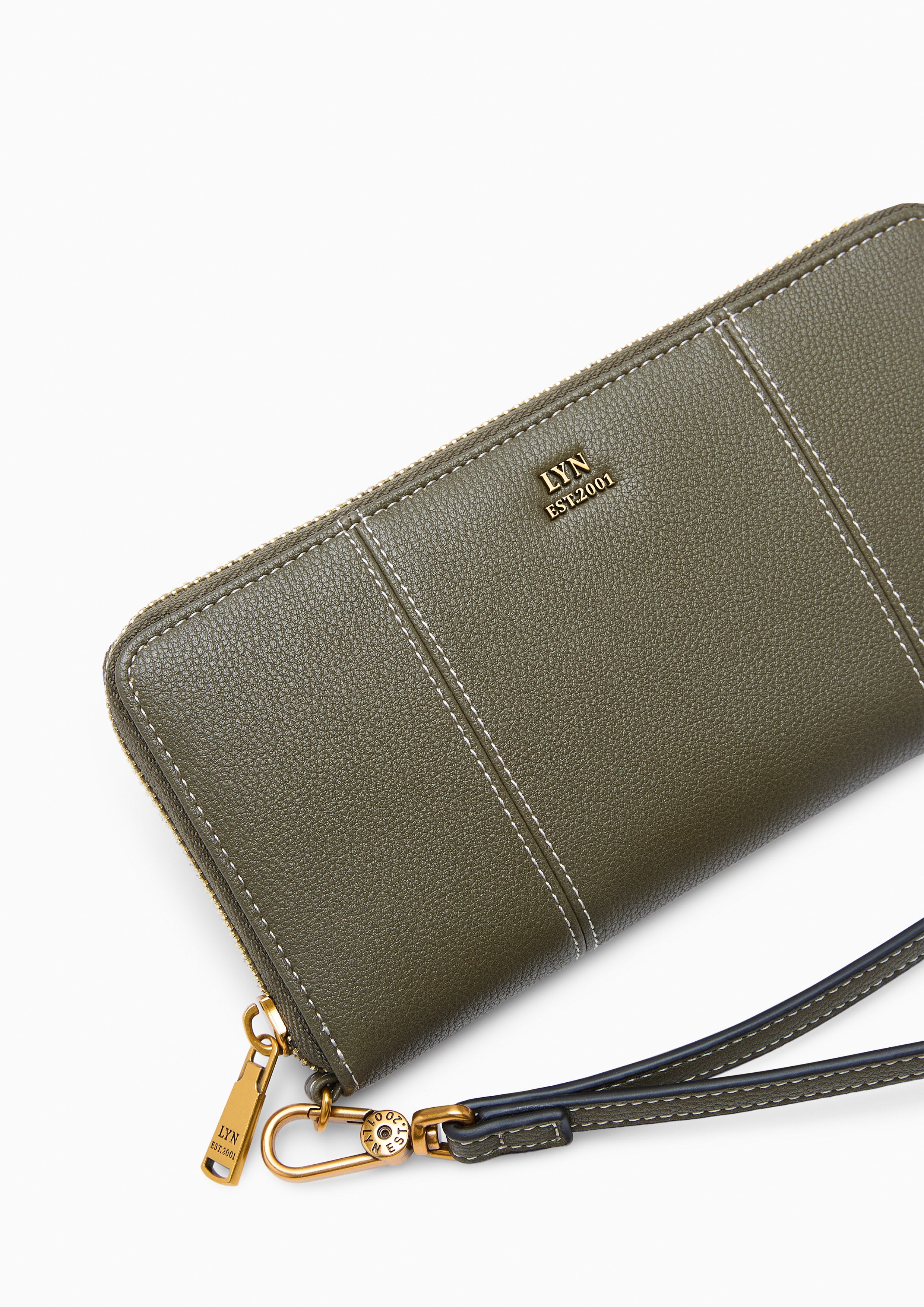 Moria  Long Wallet - Dark Green