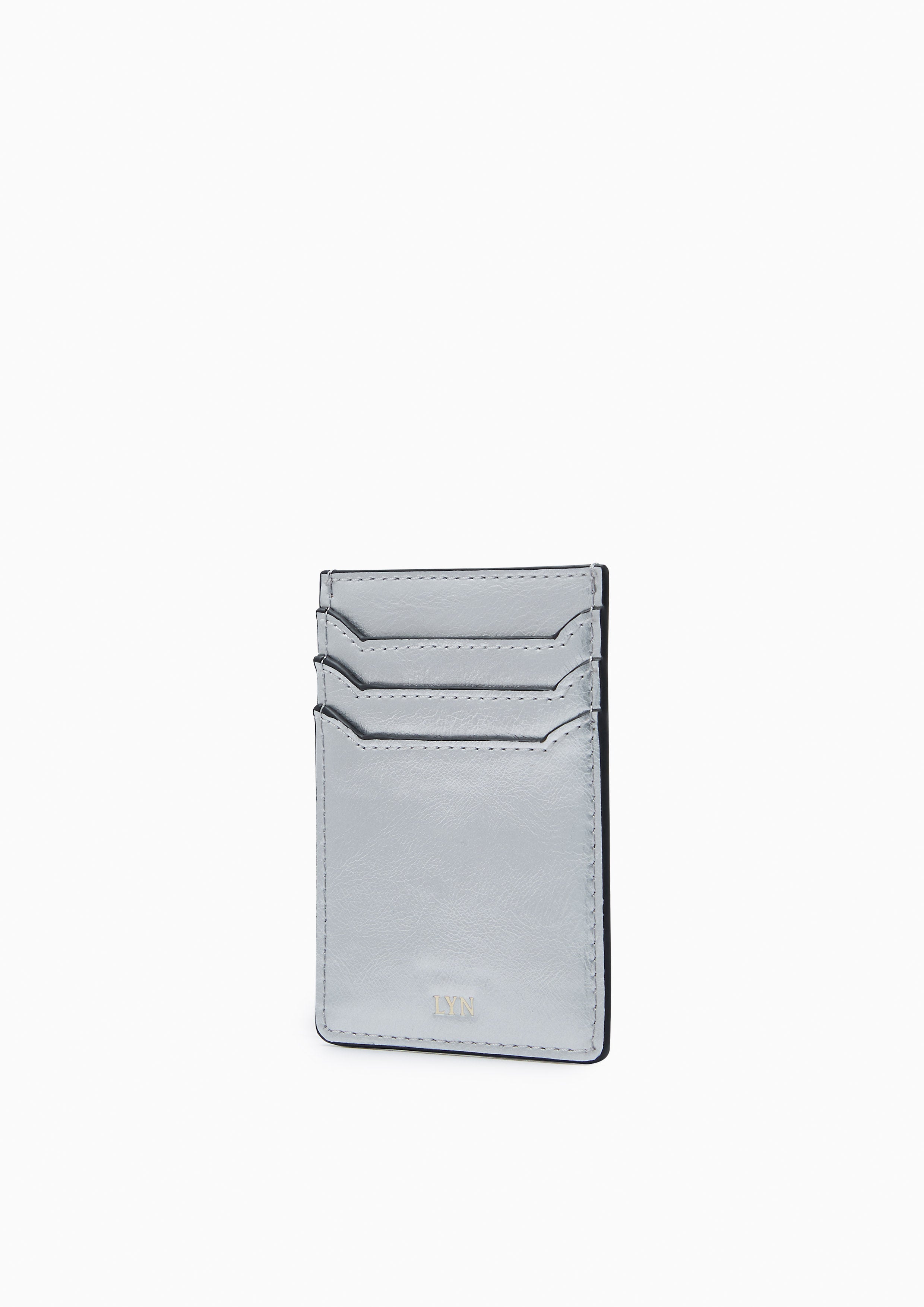 Astor Card Holder Wallet - Silver