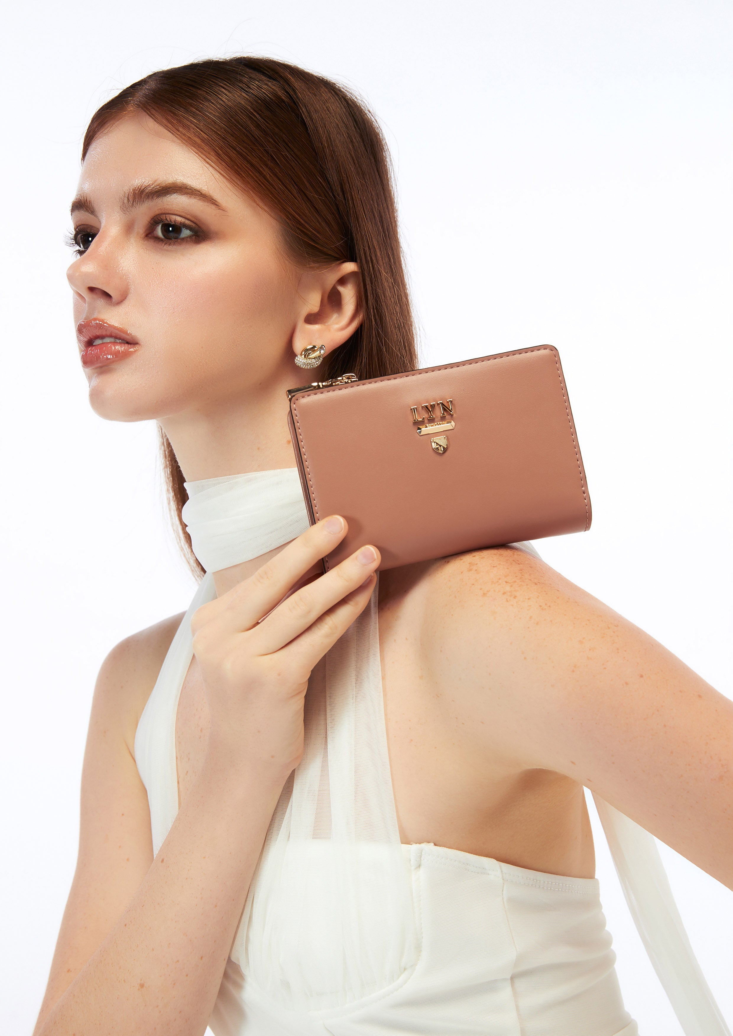 Re-Edit Semi Wallet - Cameo