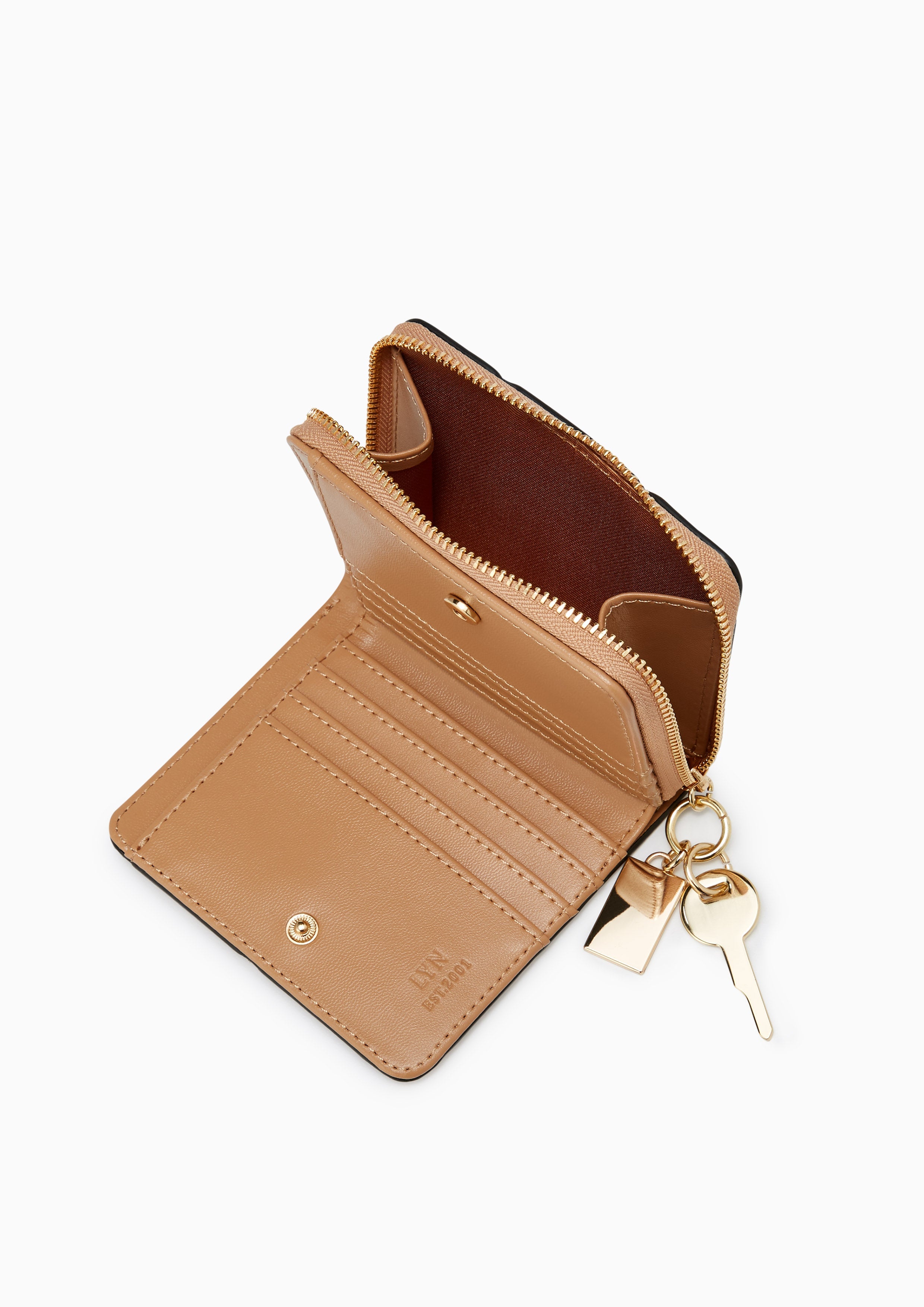 Jemma Short Short Wallet - Beige