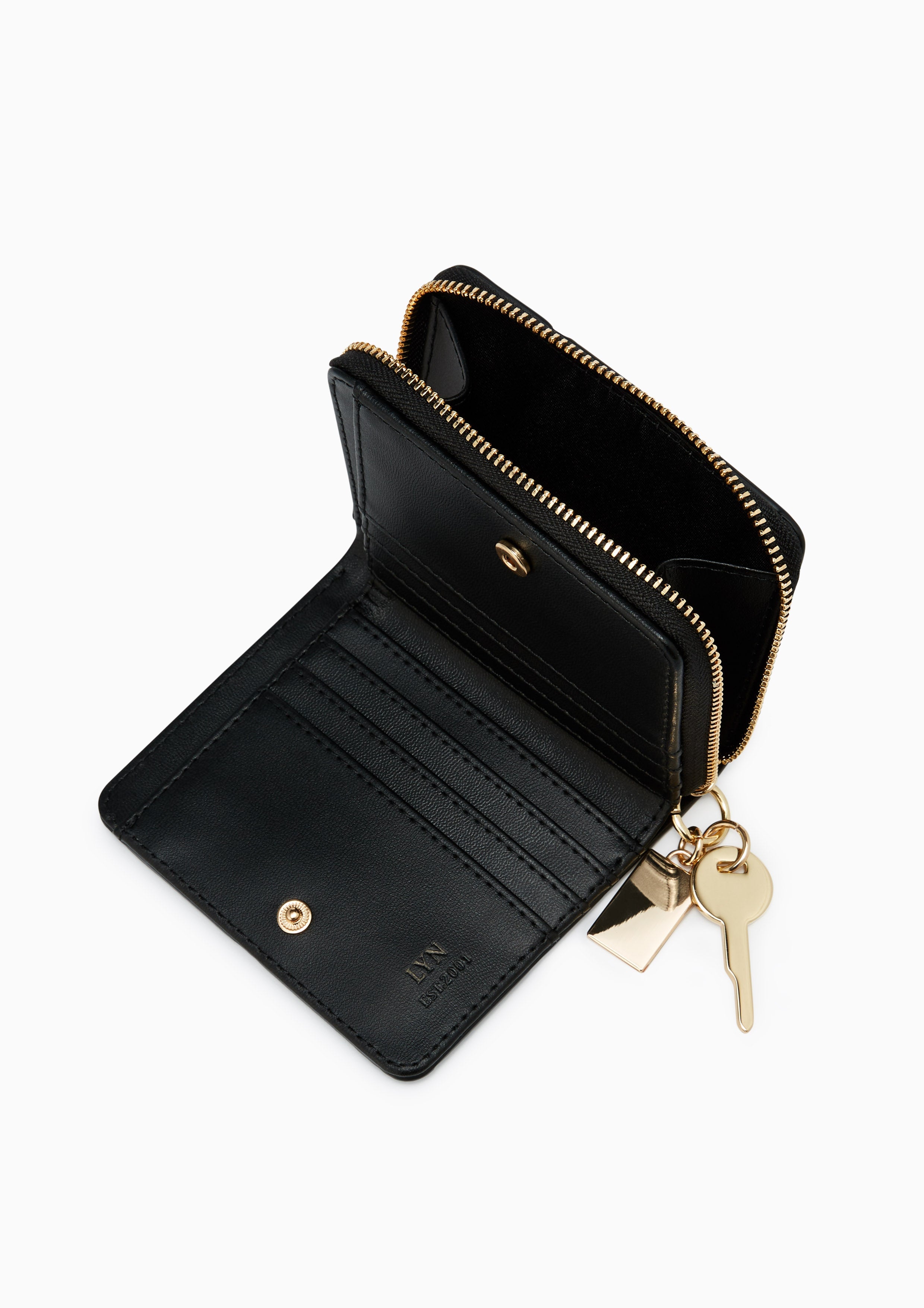 Jemma Short Short Wallet - Black