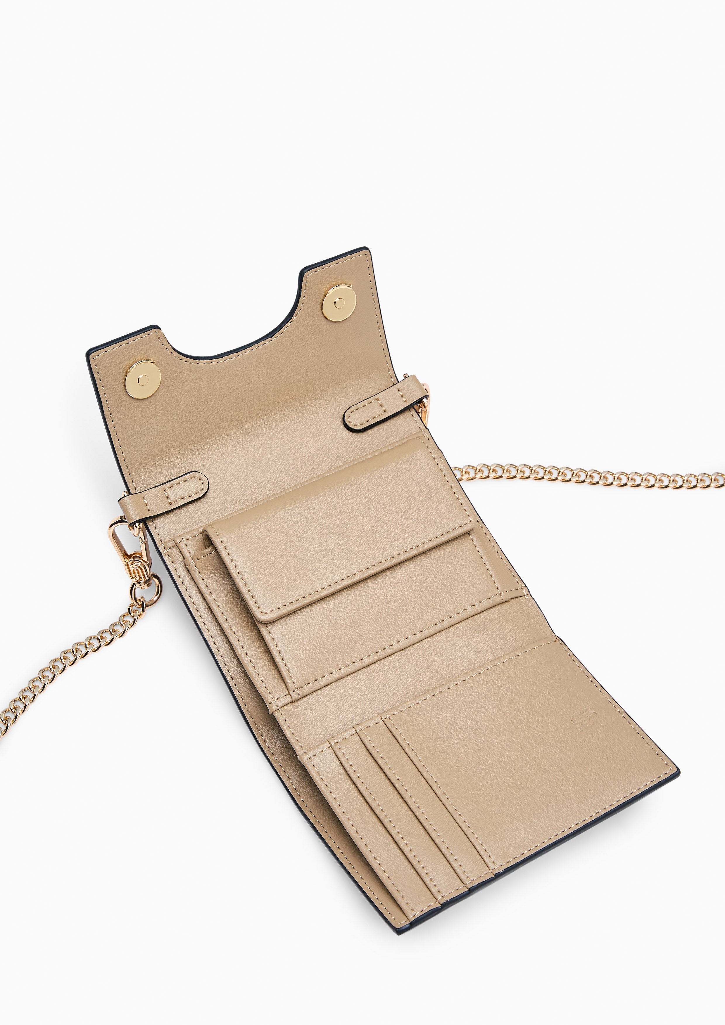Tart Infinite Fold Wallet On Chain - Printed Beige