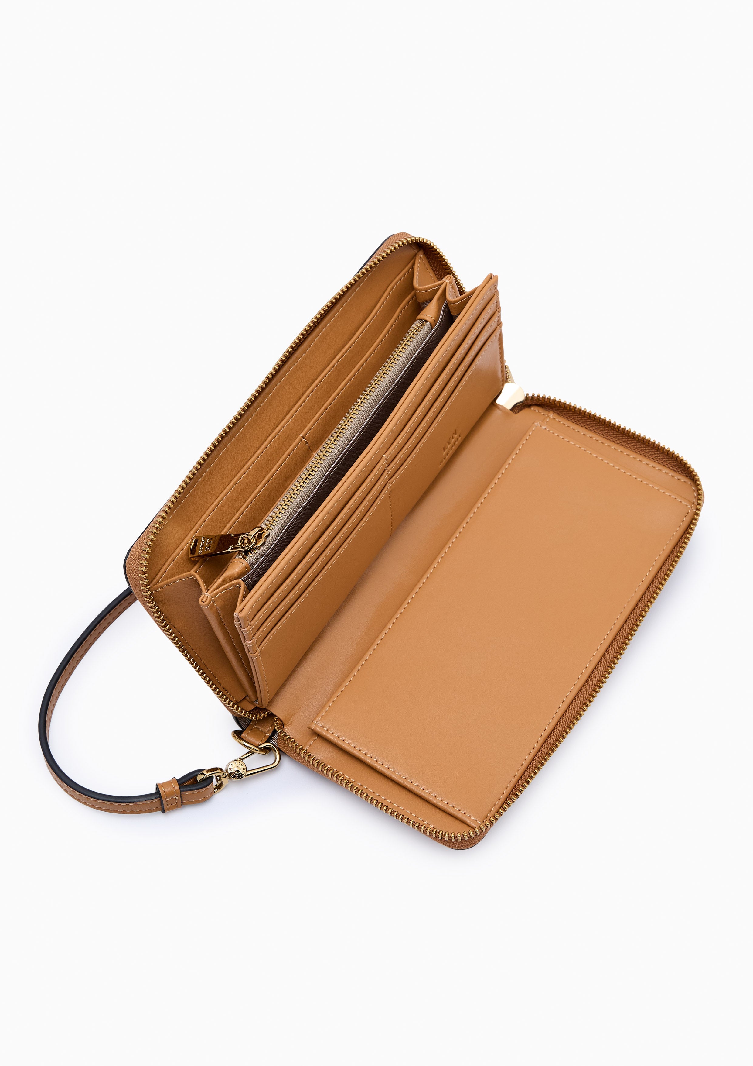 Ardel Long Wallet On Chain - Brown