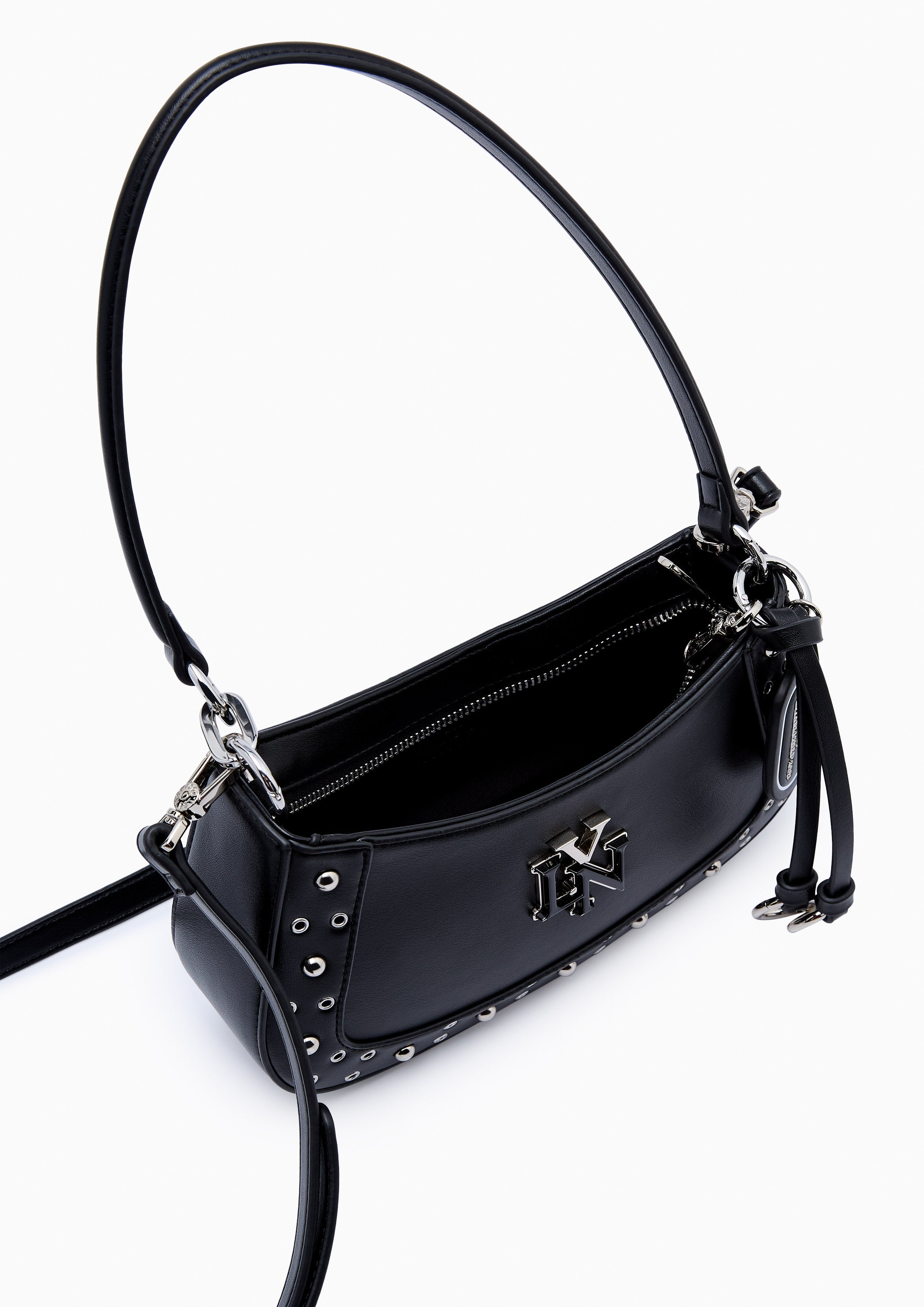 Brighton Rita Stud Shoulder Bag - Black
