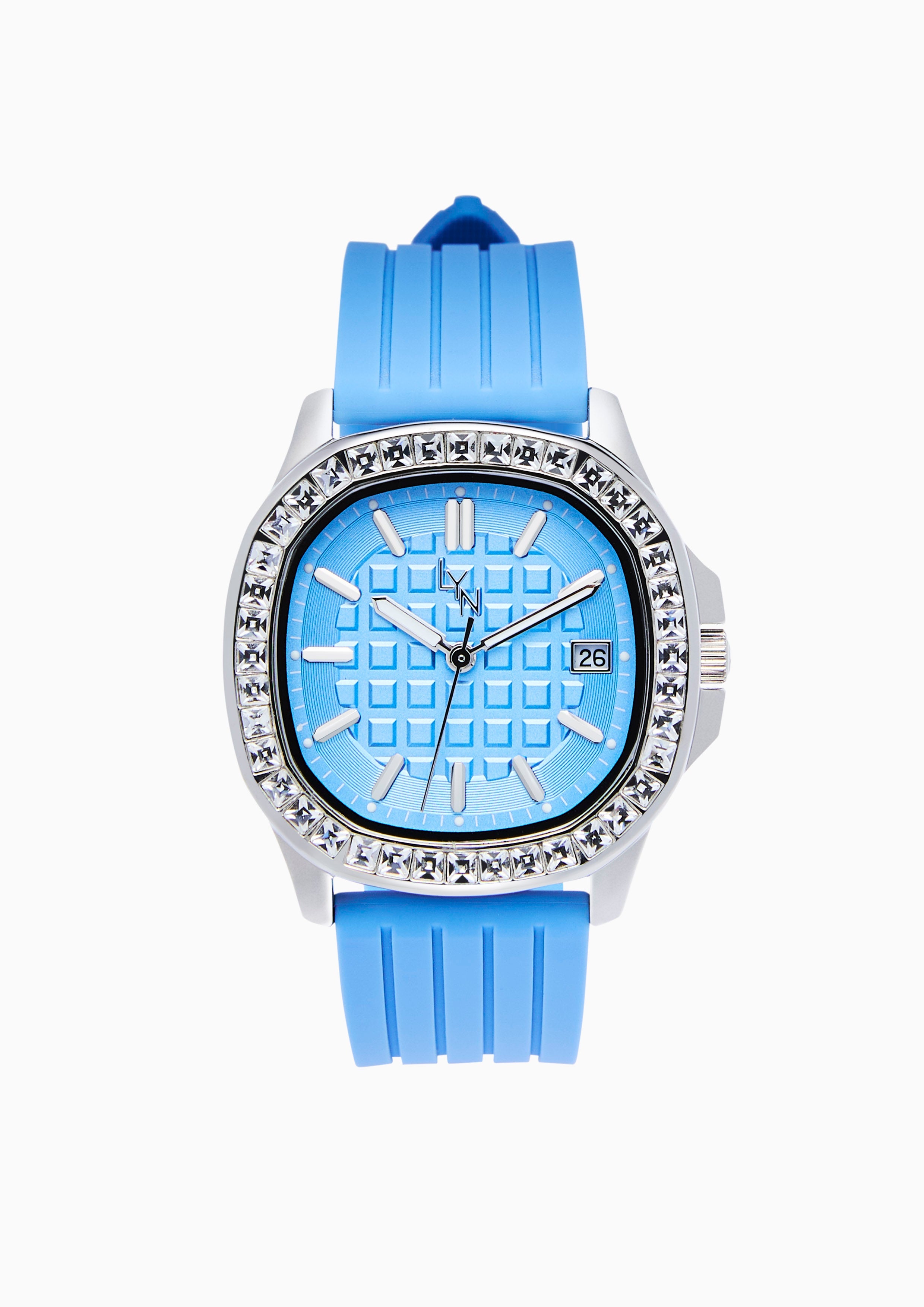 Nicole Ii Watch - Flourescent Blue/ Blue