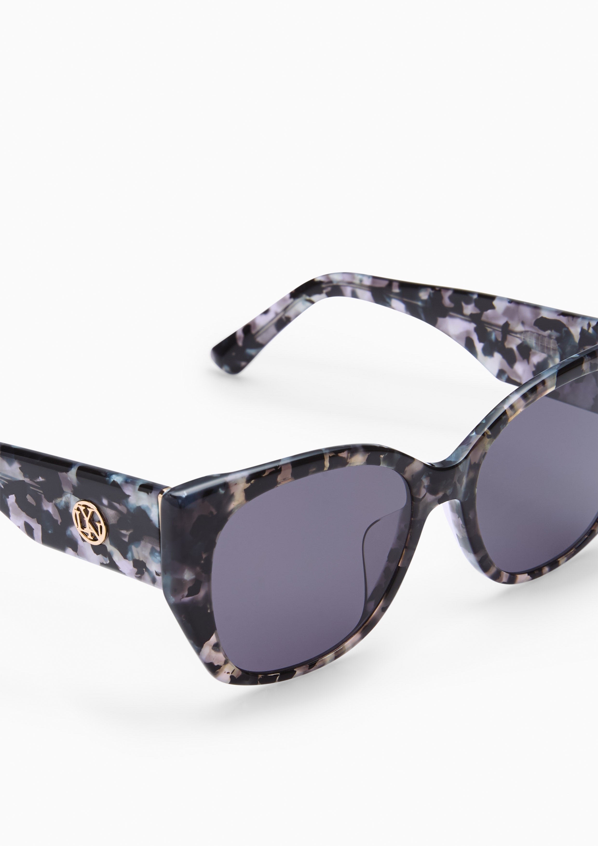 Gigi Sunglasses - Printed Black