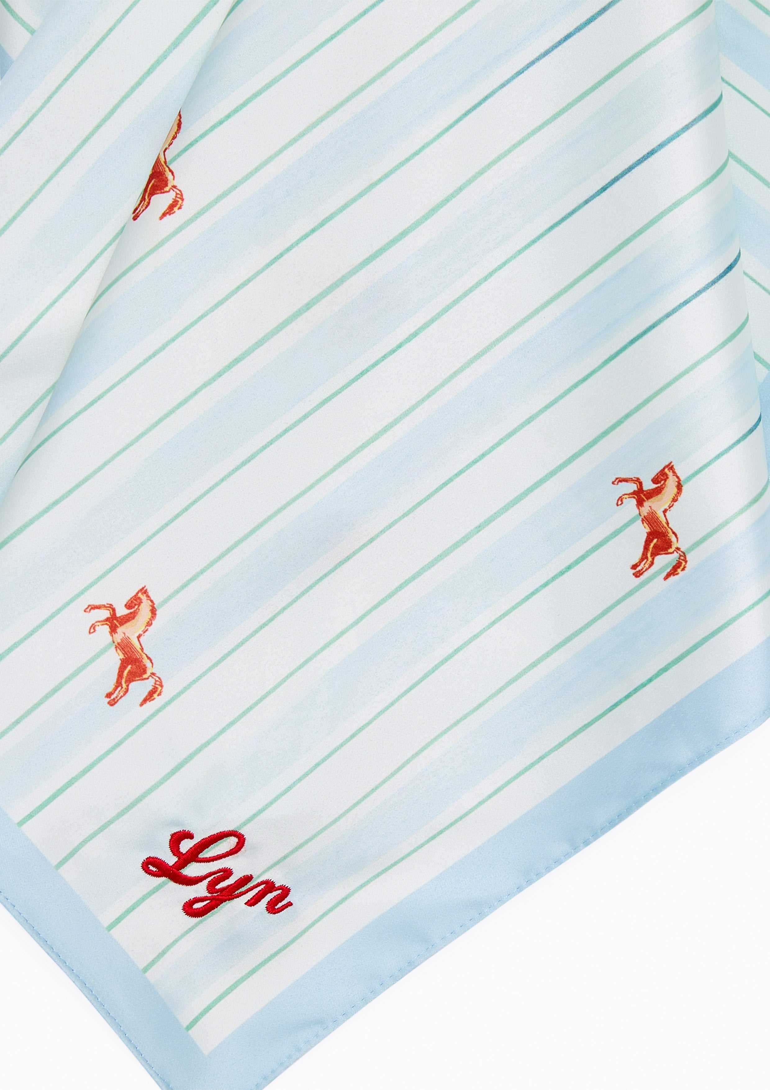 Sophia Scarves And Twilly - Light Blue