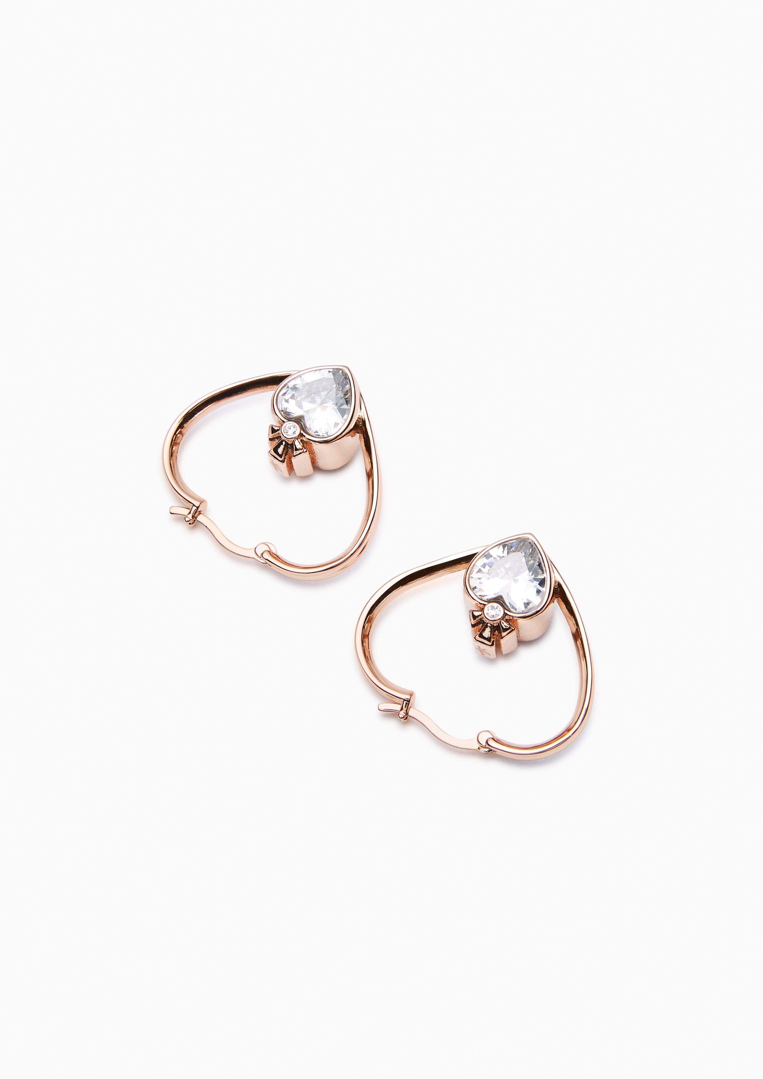 Heartqueenlove Earrings - Rose Gold