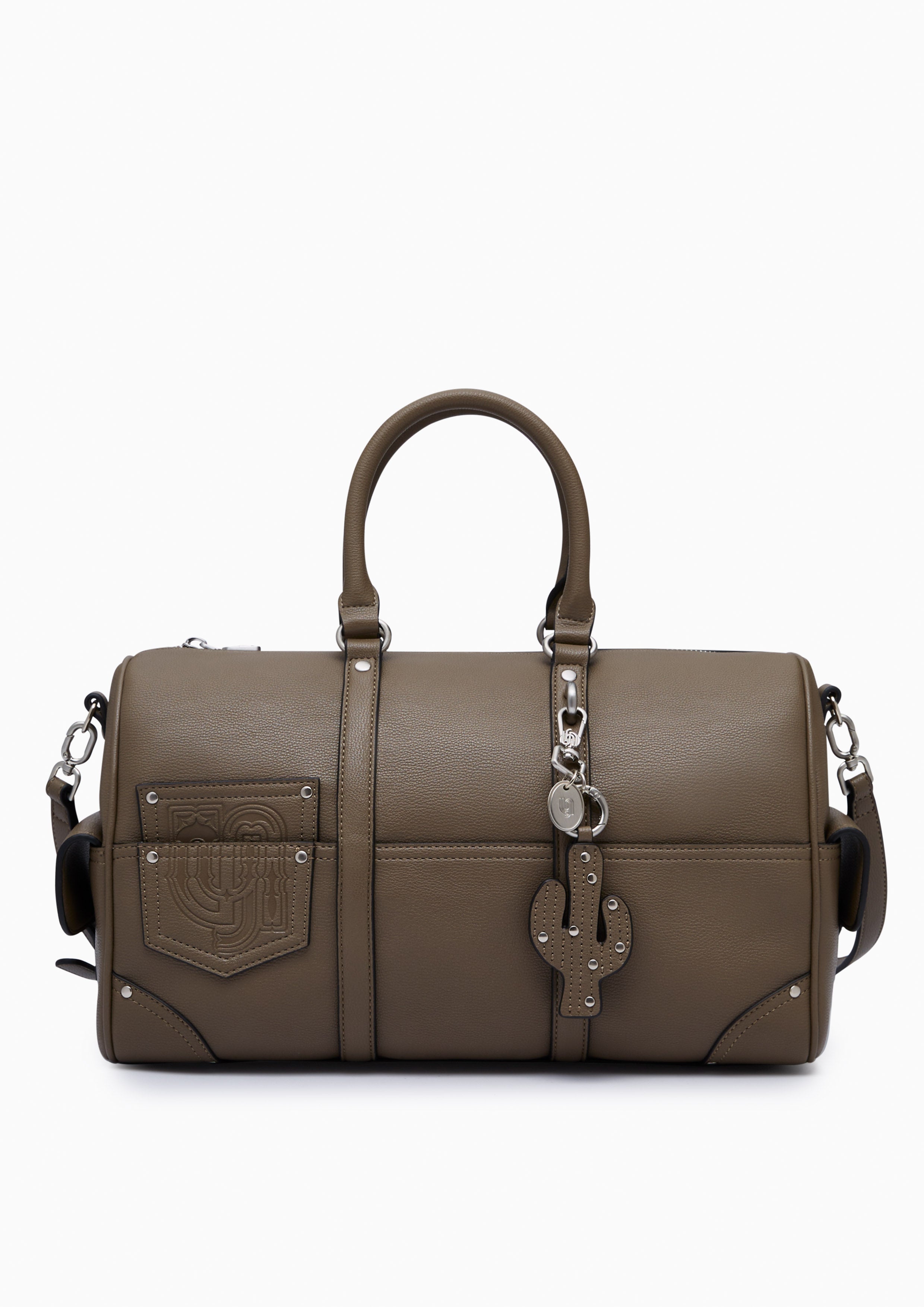 Woody Infinite Duffle M Handbag - Dark Grey