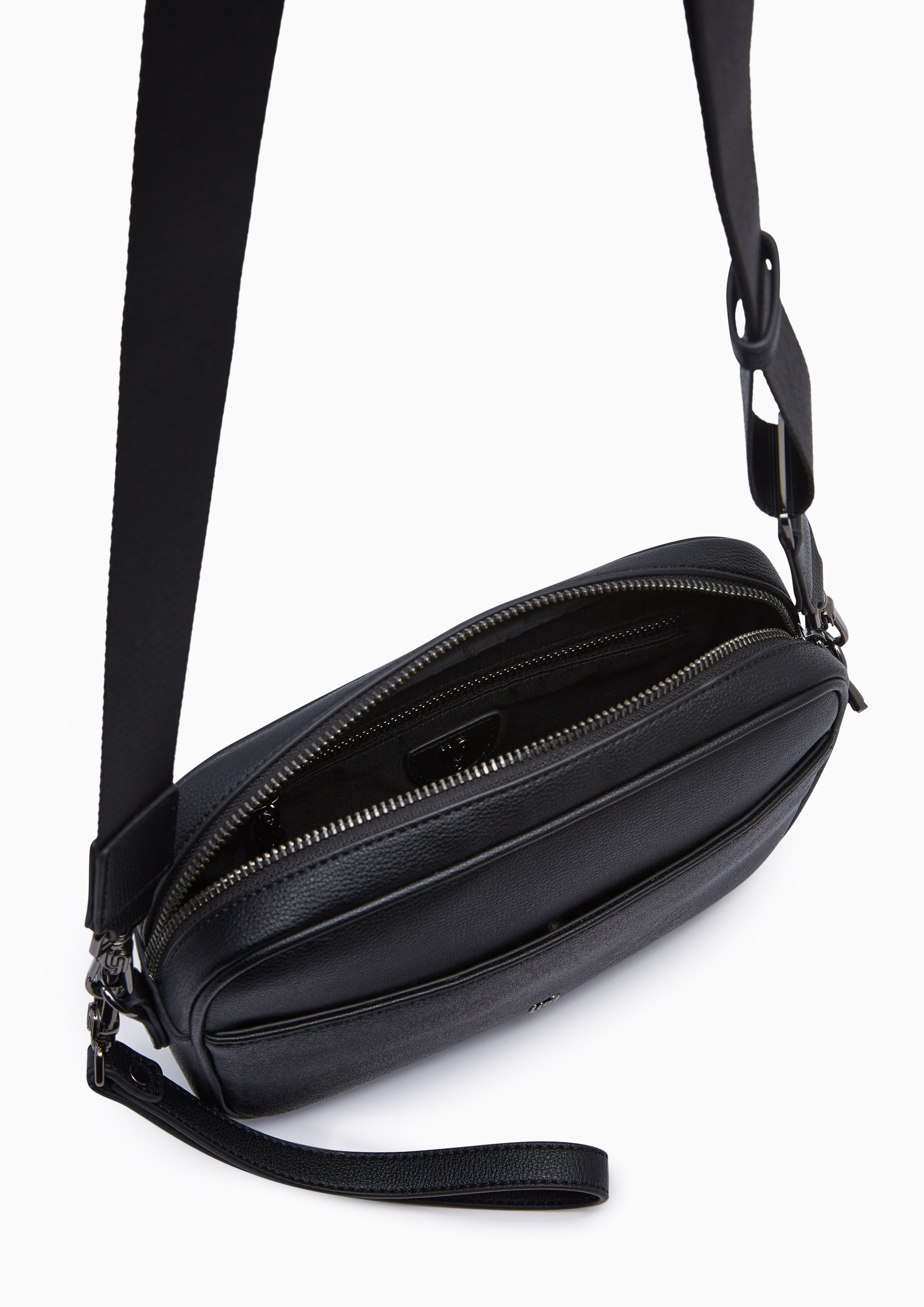 Woody Infinite Cross M Crossbody Bag - Black