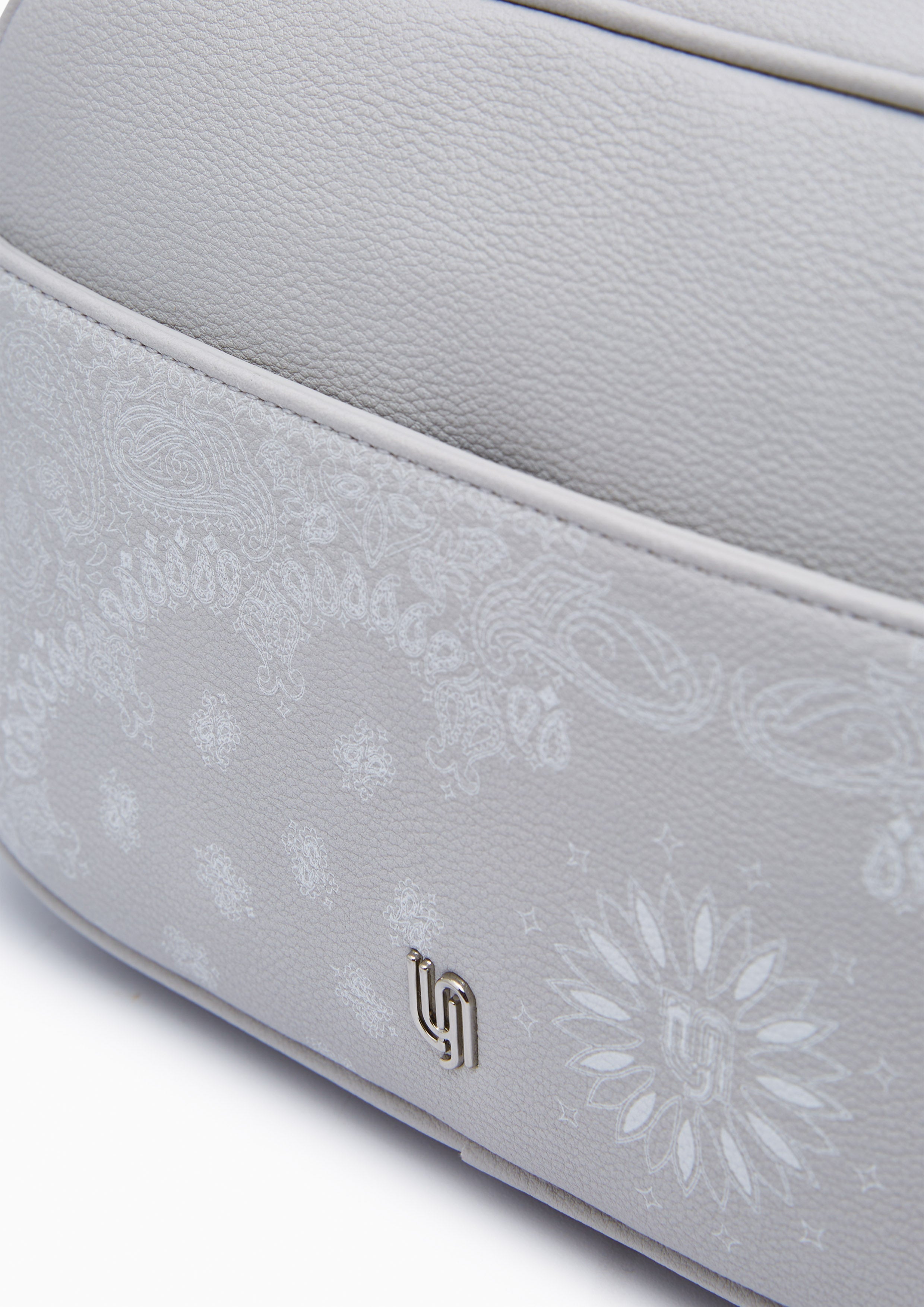 Woody Infinite Cross M Crossbody Bag - Light Grey