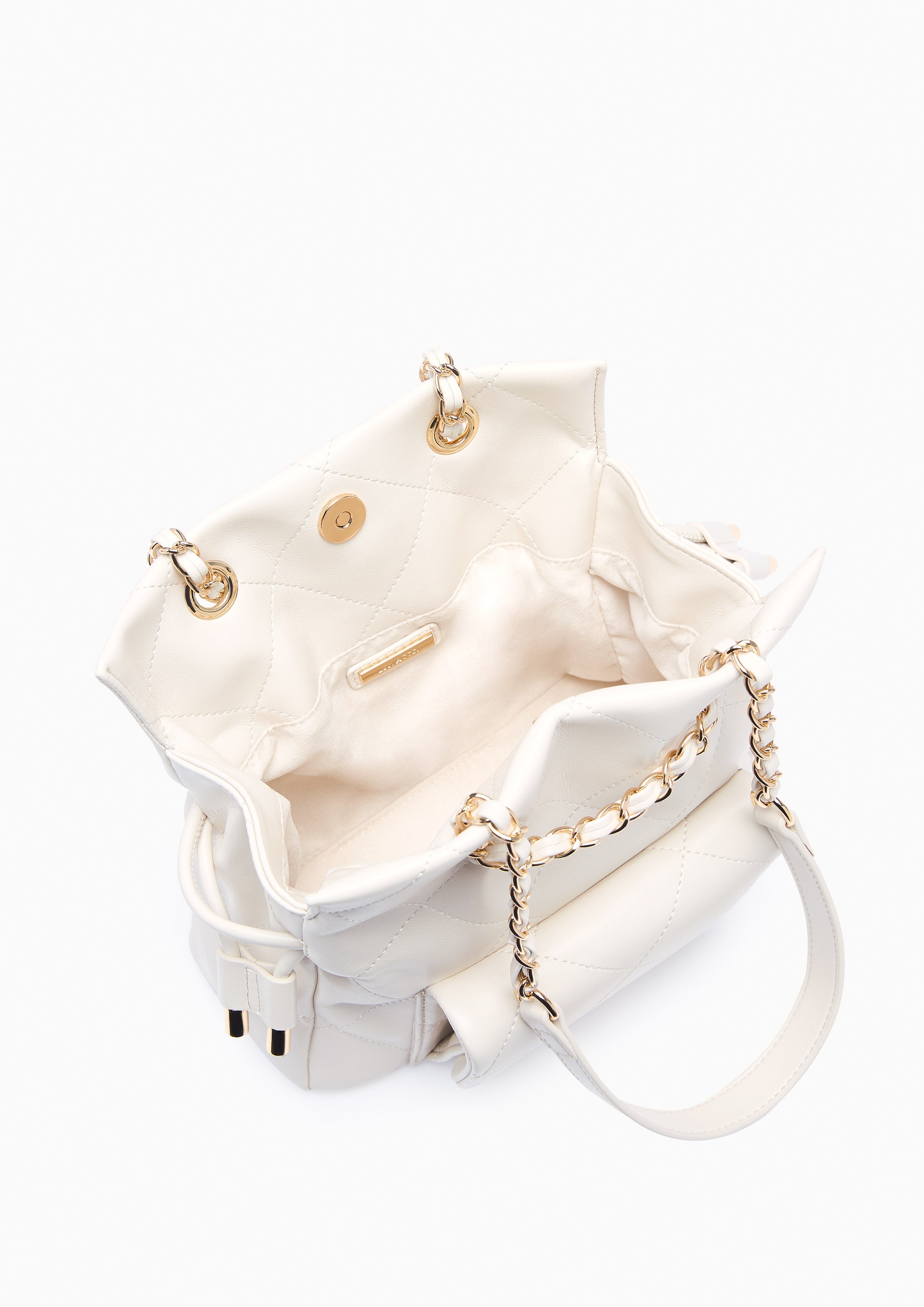 Destiny Ii Drawstring Bucket Bag - Ivory