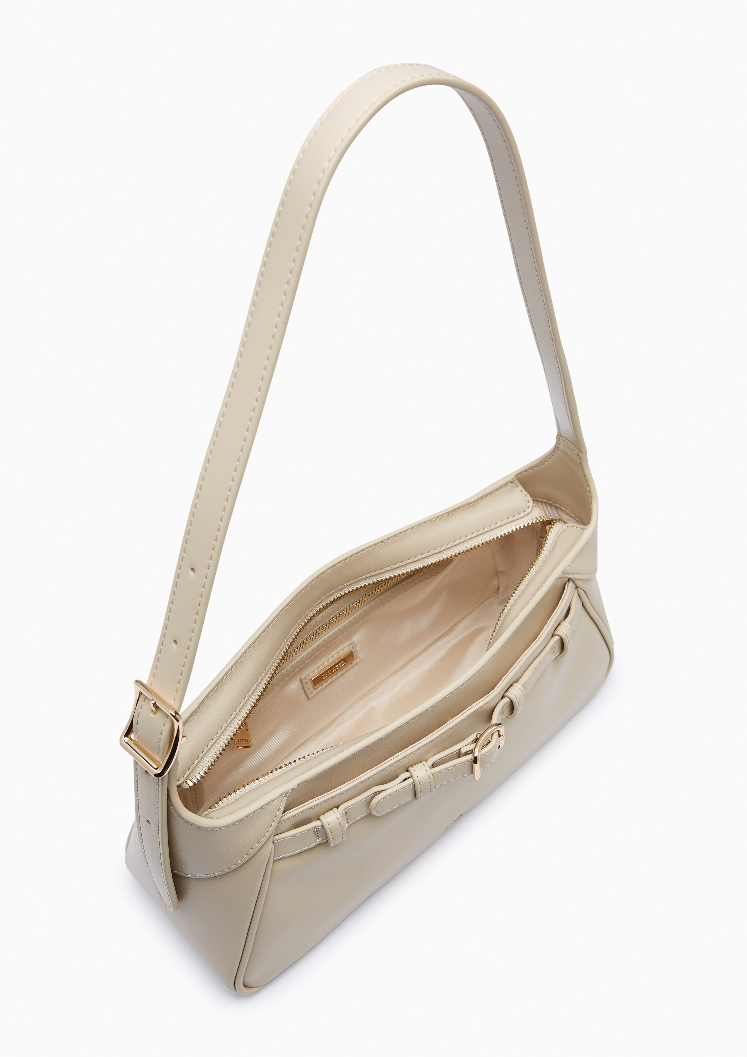 Maynon L Shoulder Bag - Beige
