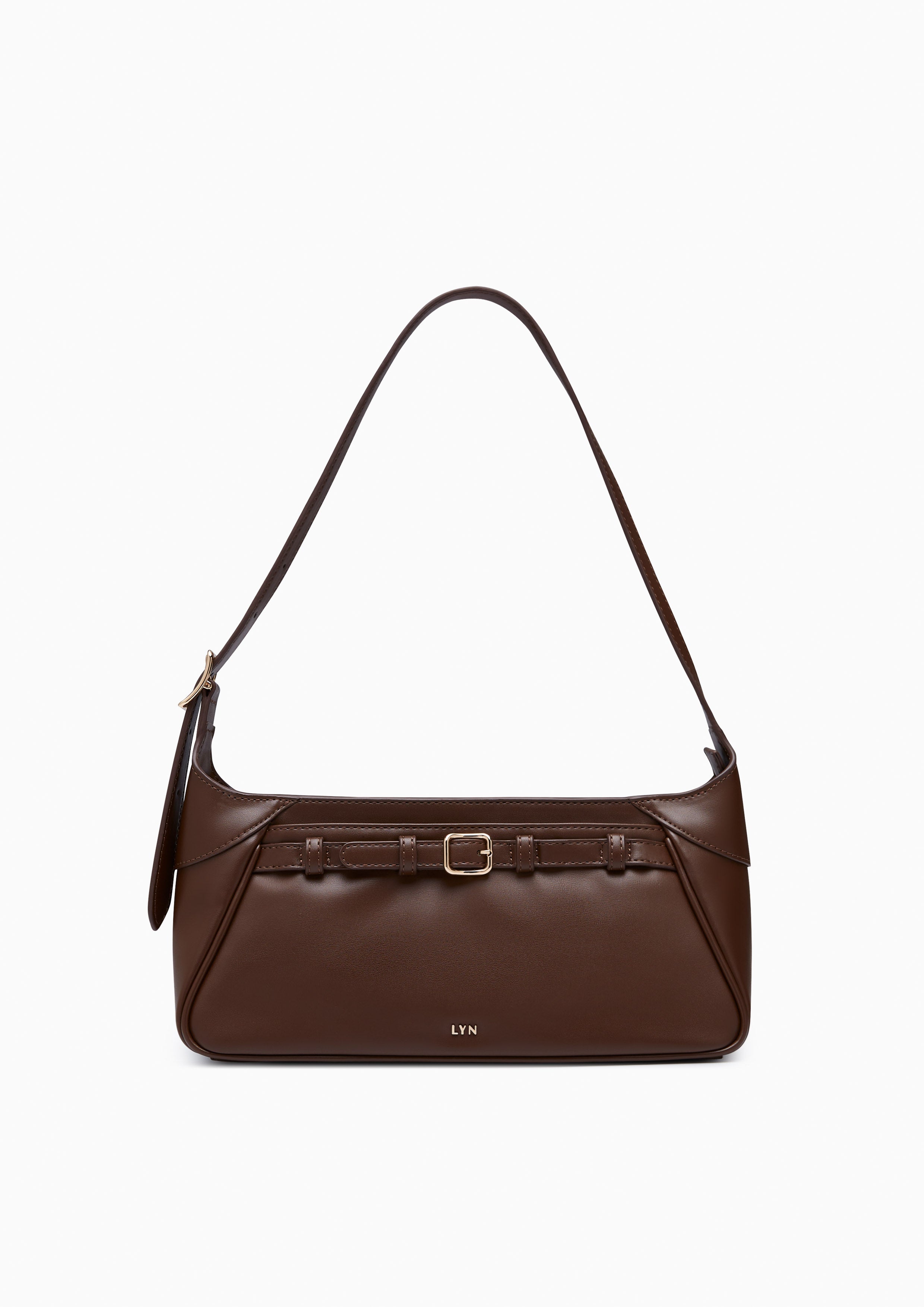 Maynon L Shoulder Bag - Dark Brown