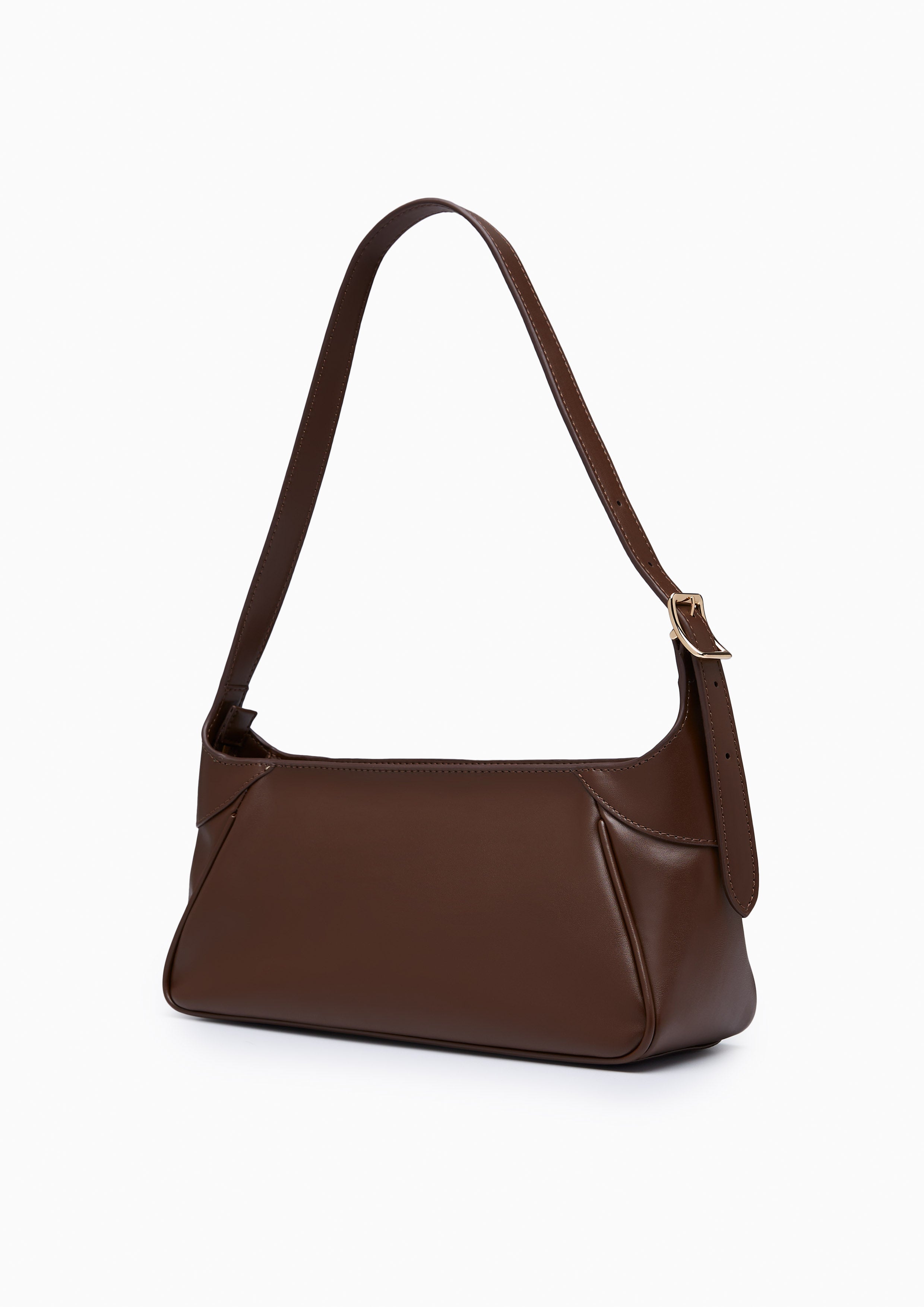 Maynon L Shoulder Bag - Dark Brown