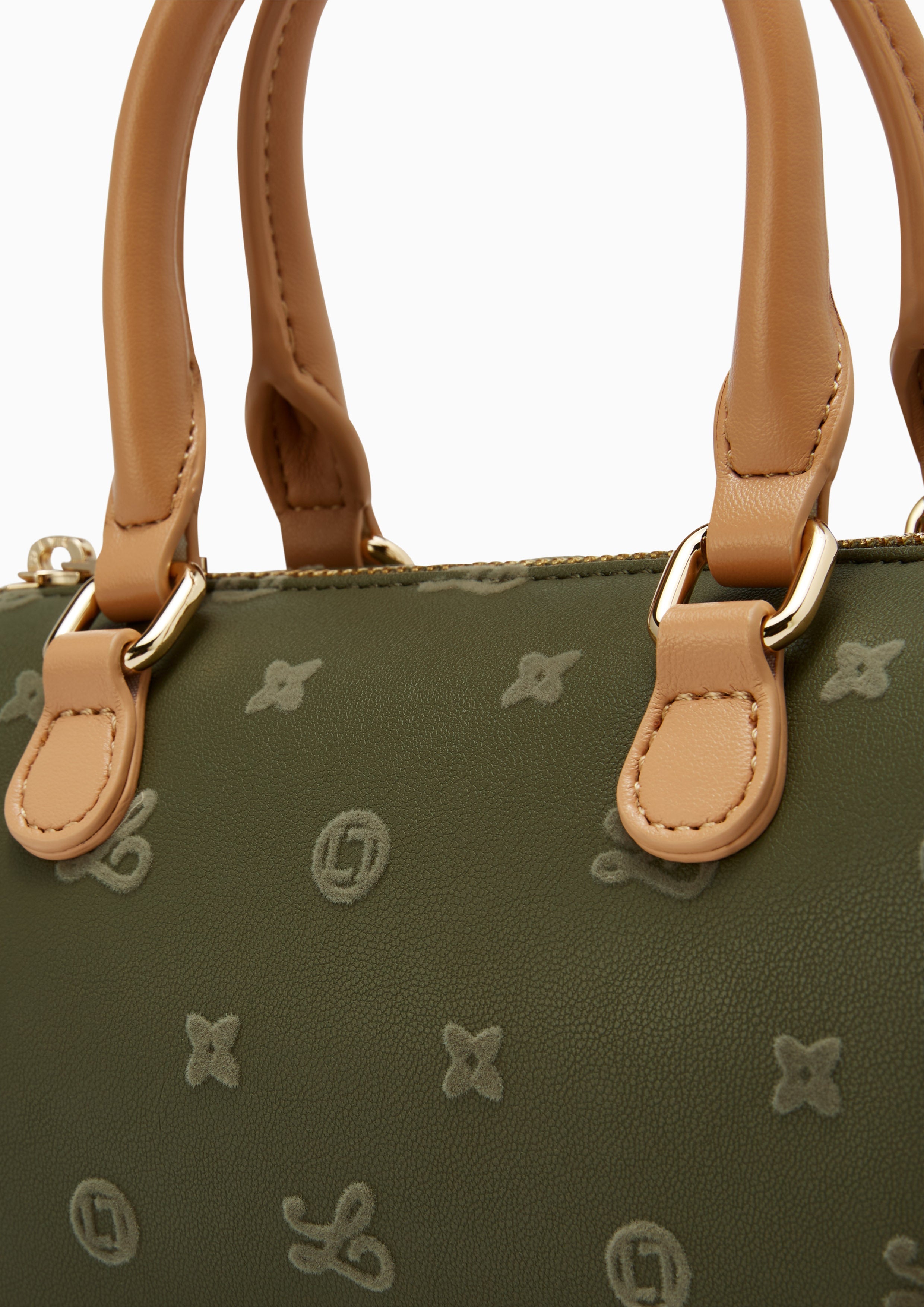 Ashlyn Mini Handle Crossbody Bag - Dark Green