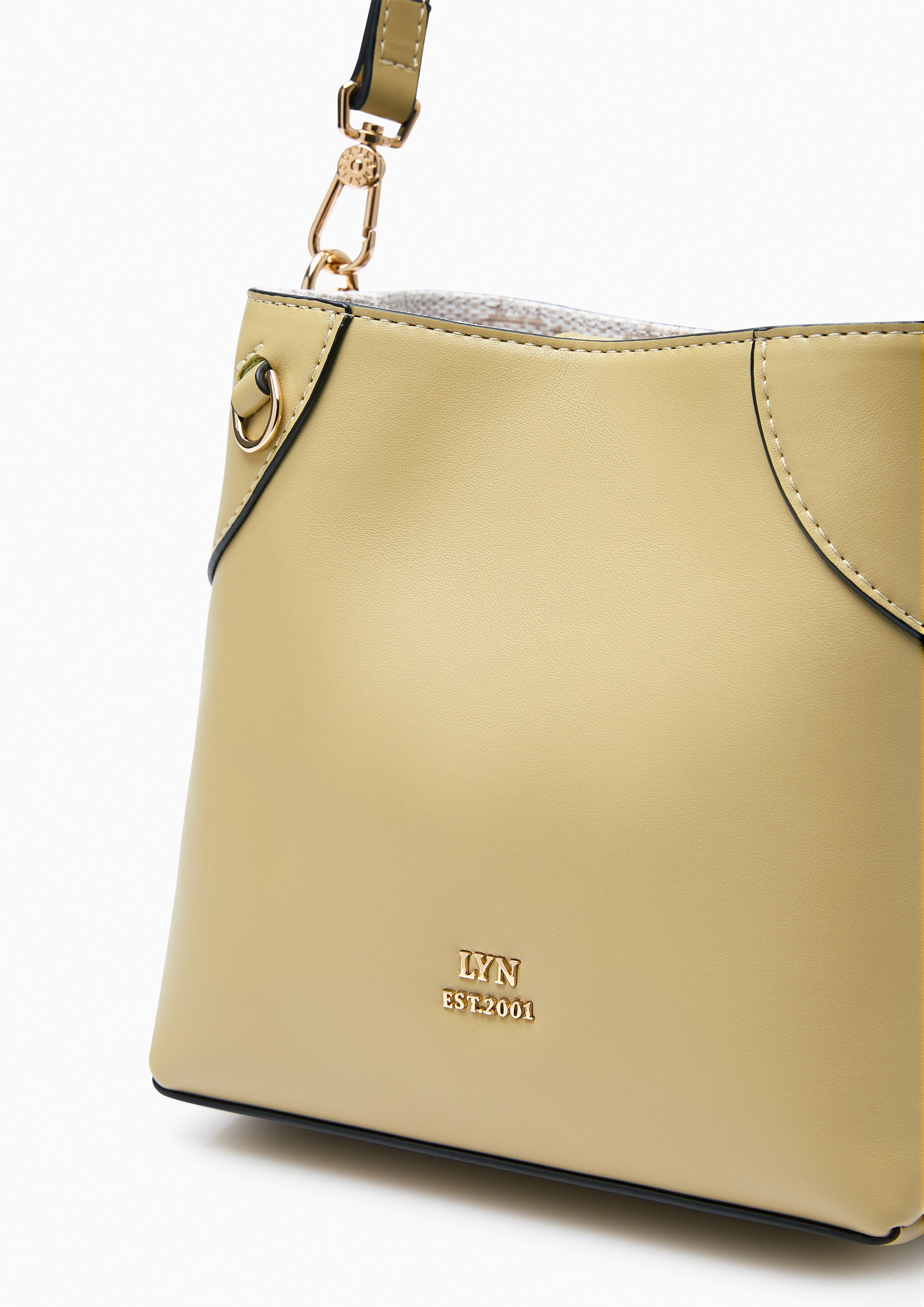Serif S Bucket Bag - Light Green