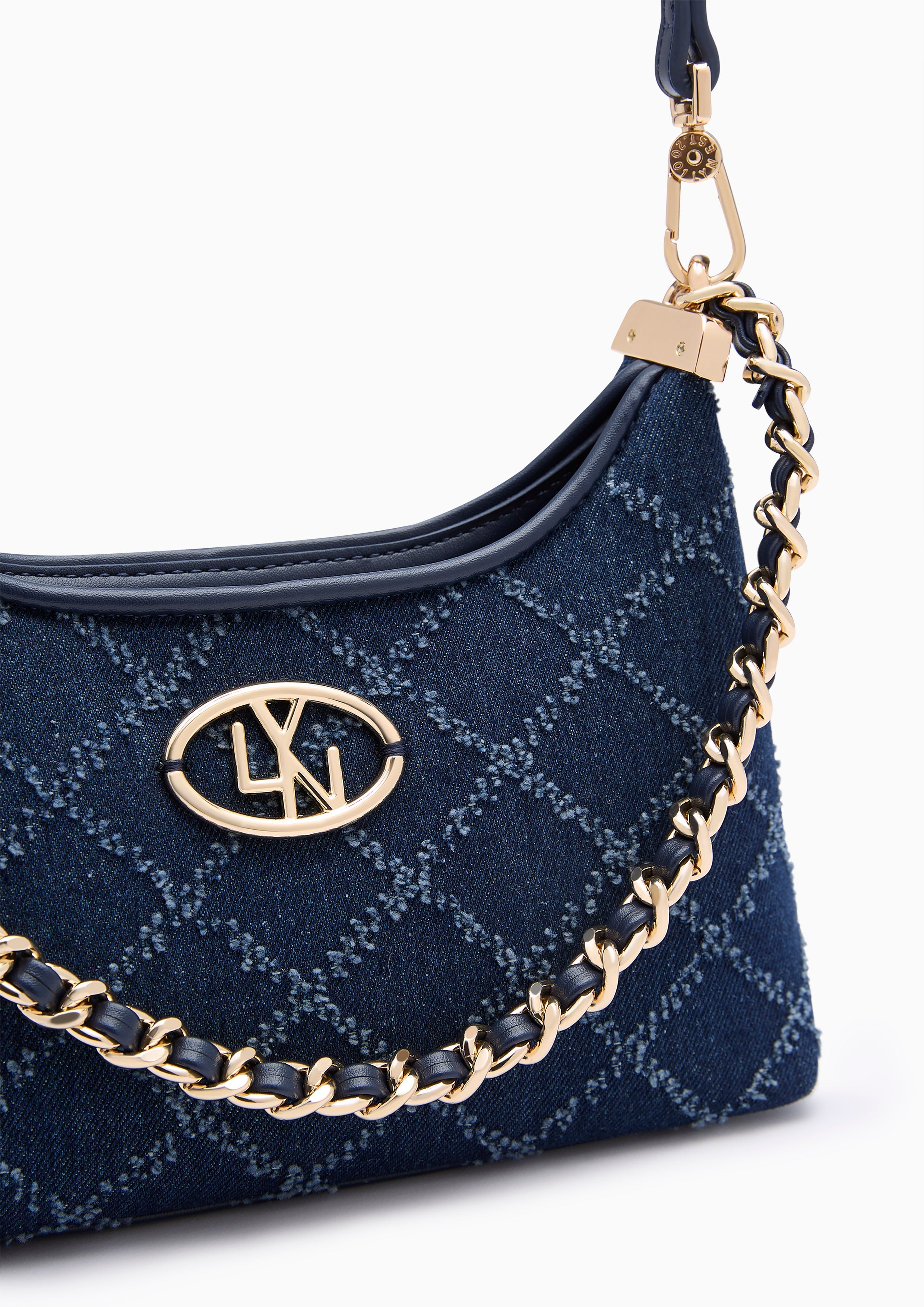 Rafina Handle Handbag - Blue Variation 2
