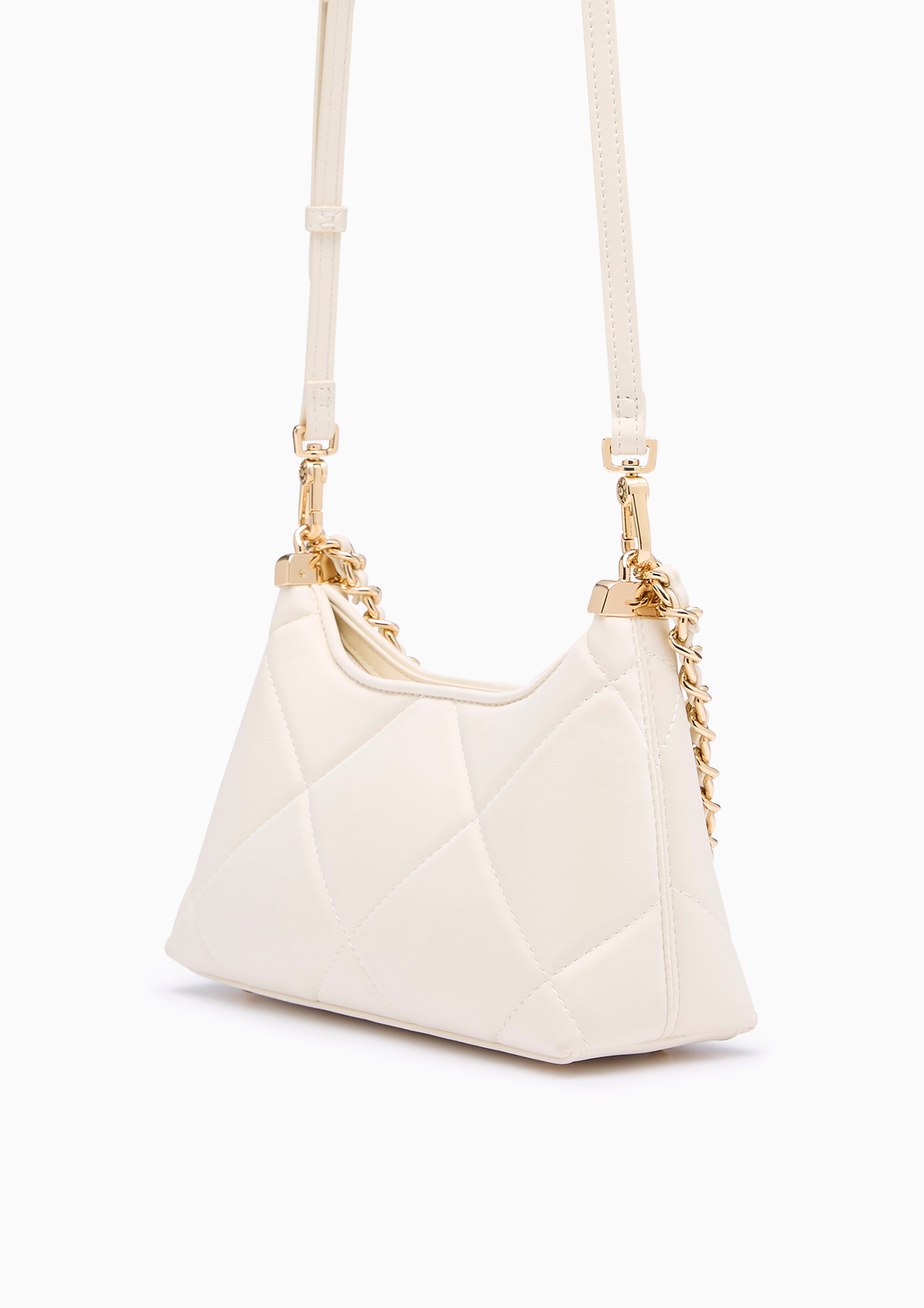Rafina Handle Handbag - Ivory