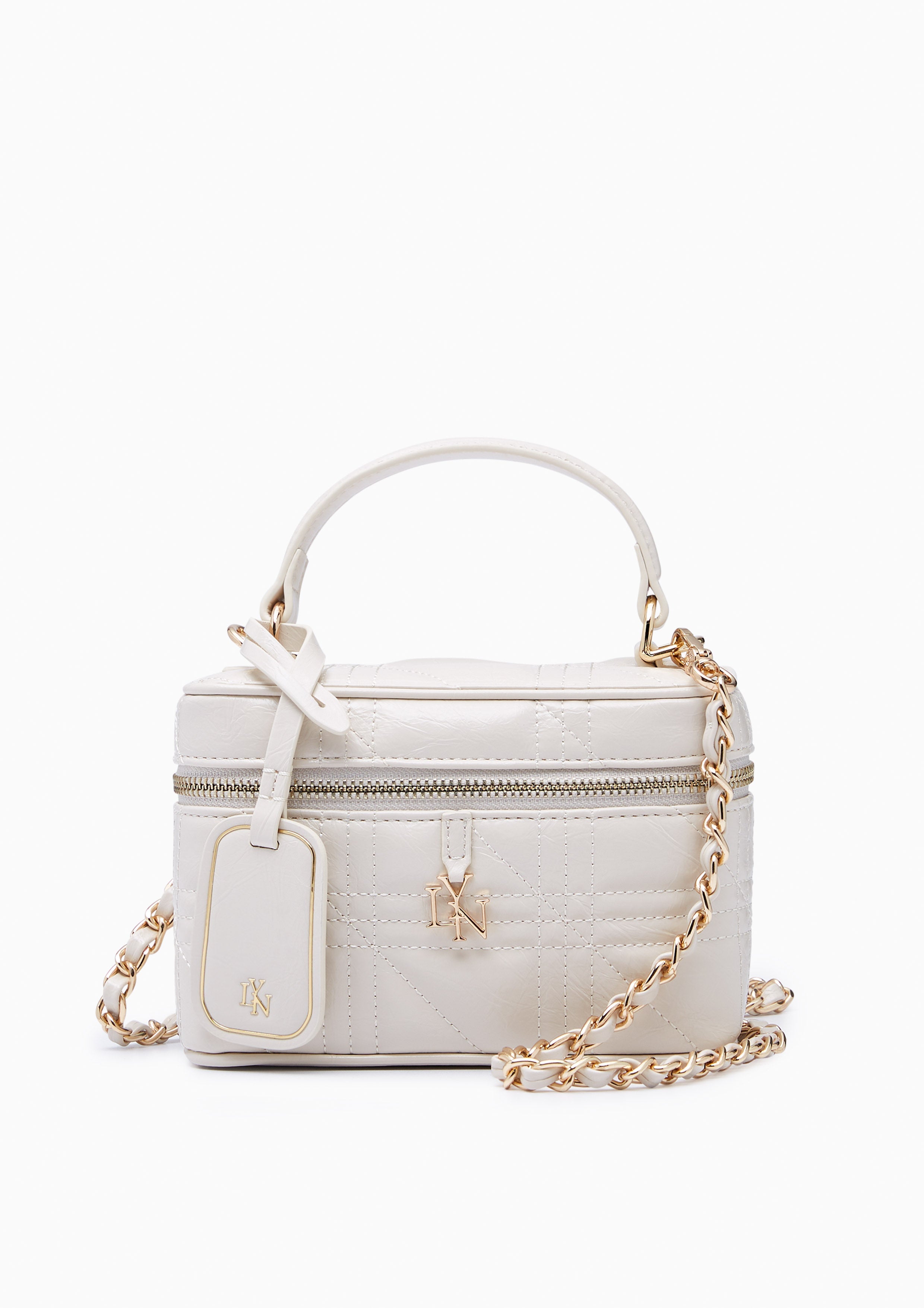 Daniela Vanity Box Bag - Ivory