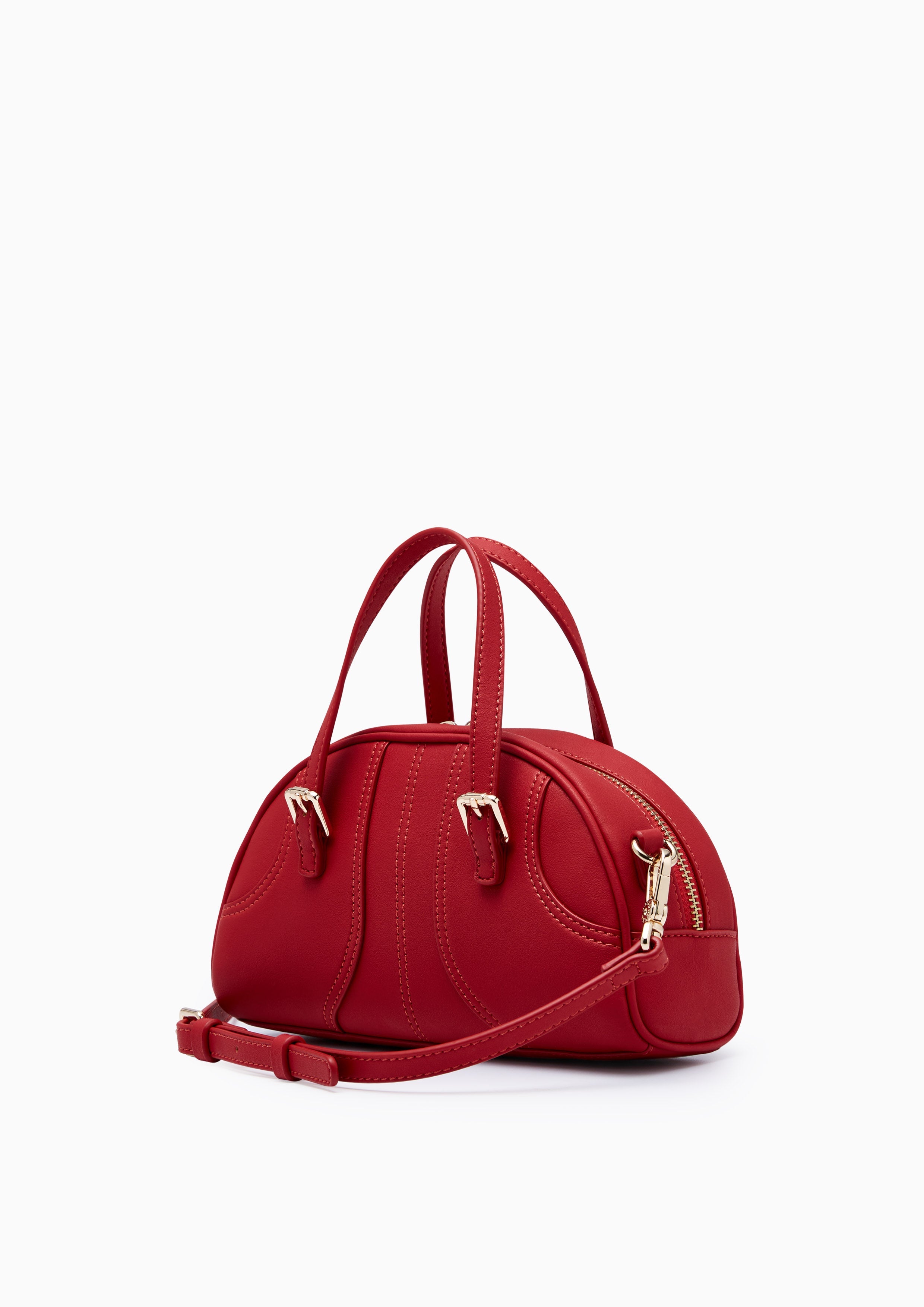 Dandi Top Handle Handbag - Red