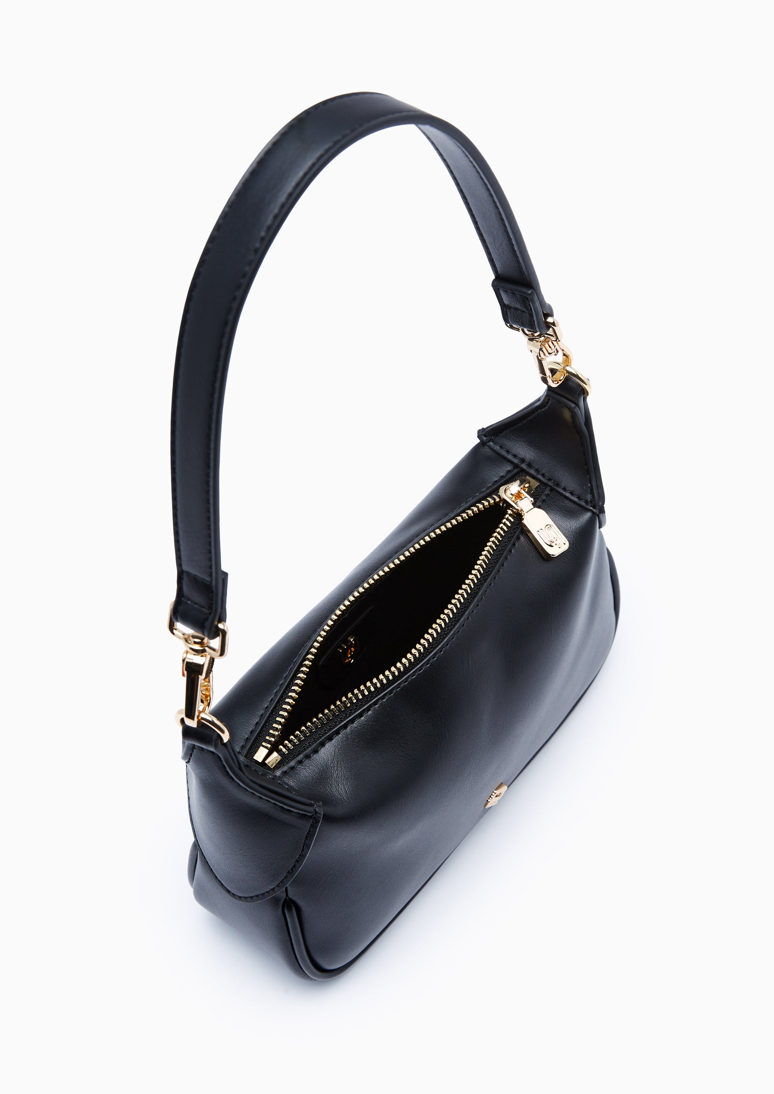 Gem Infinite S Shoulder Bag - Black