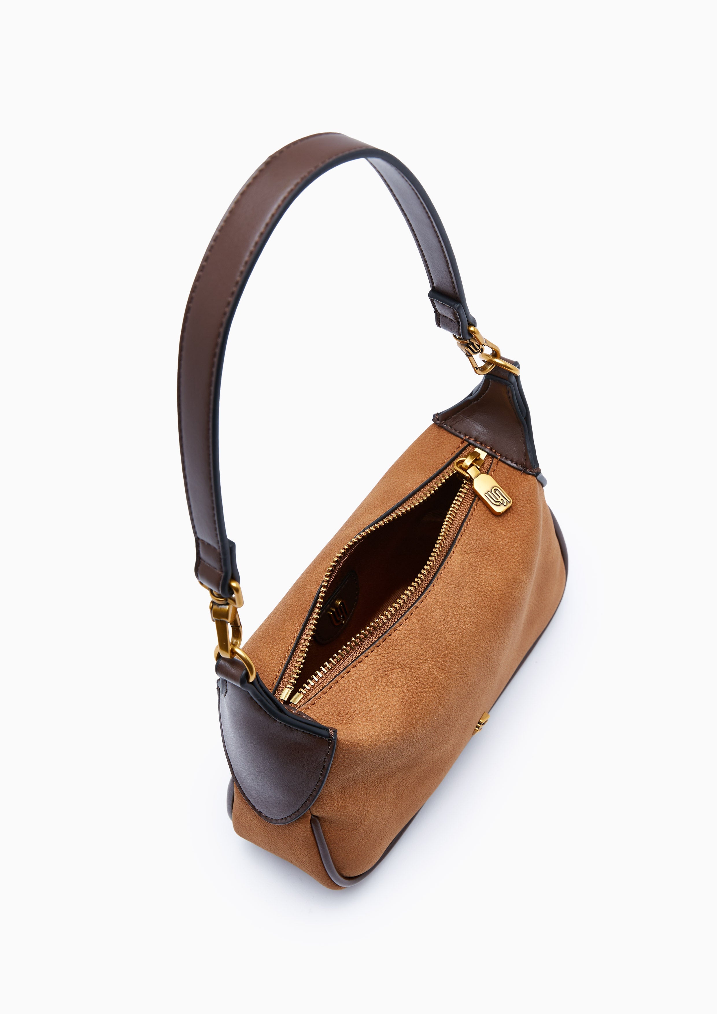 Gem Infinite S Shoulder Bag - Tan