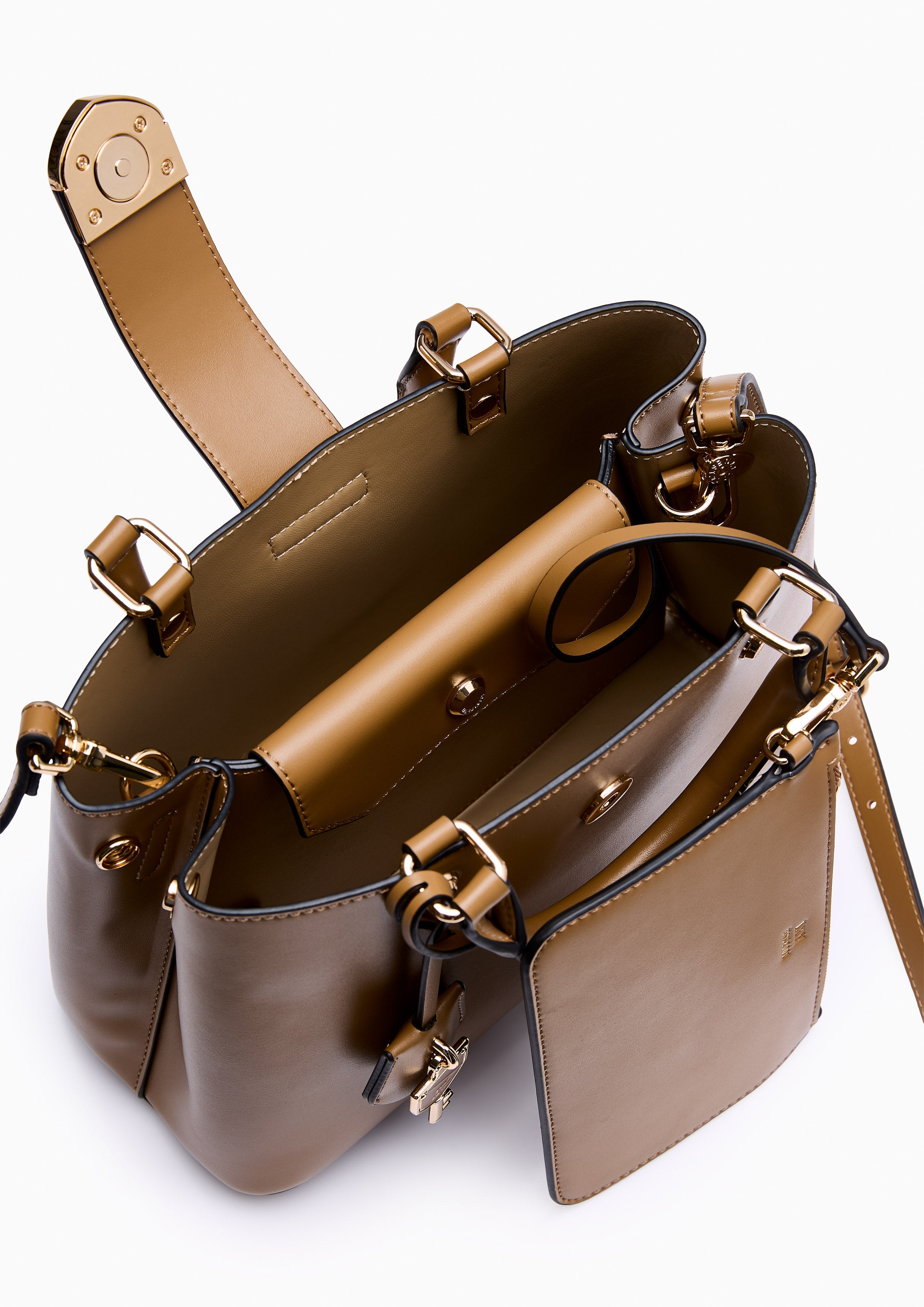 Re-Edit Athen M Tote Bag - Brown