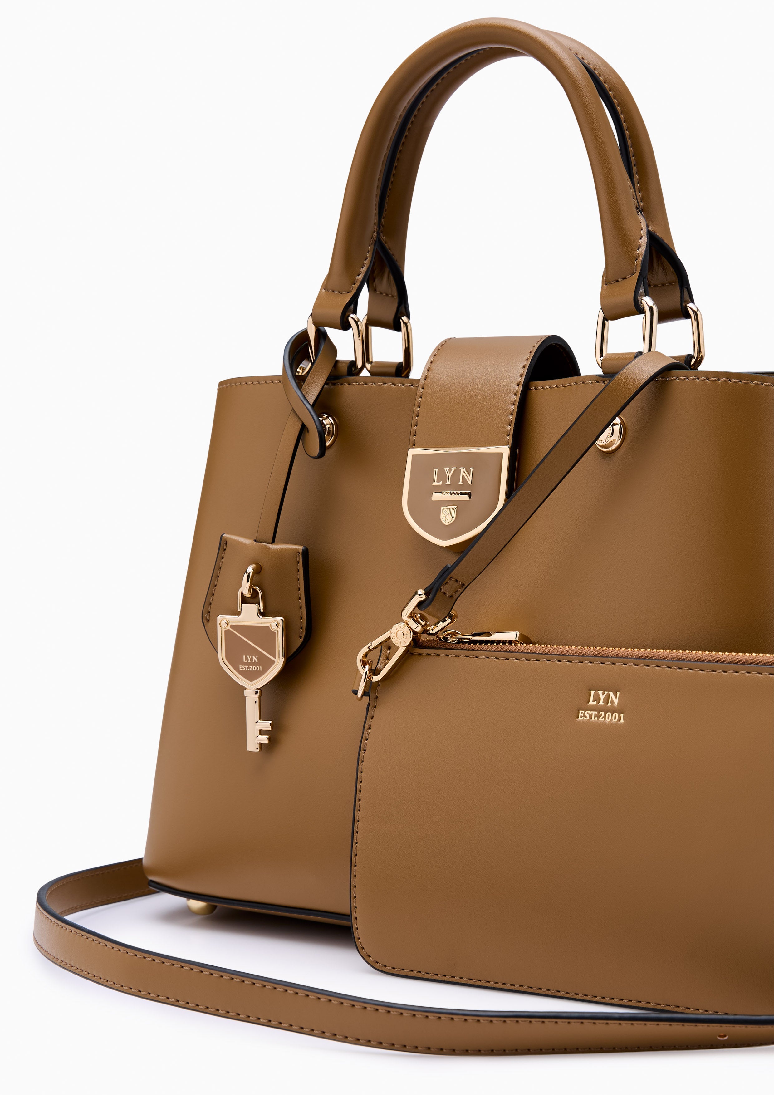Re-Edit Athen M Tote Bag - Brown