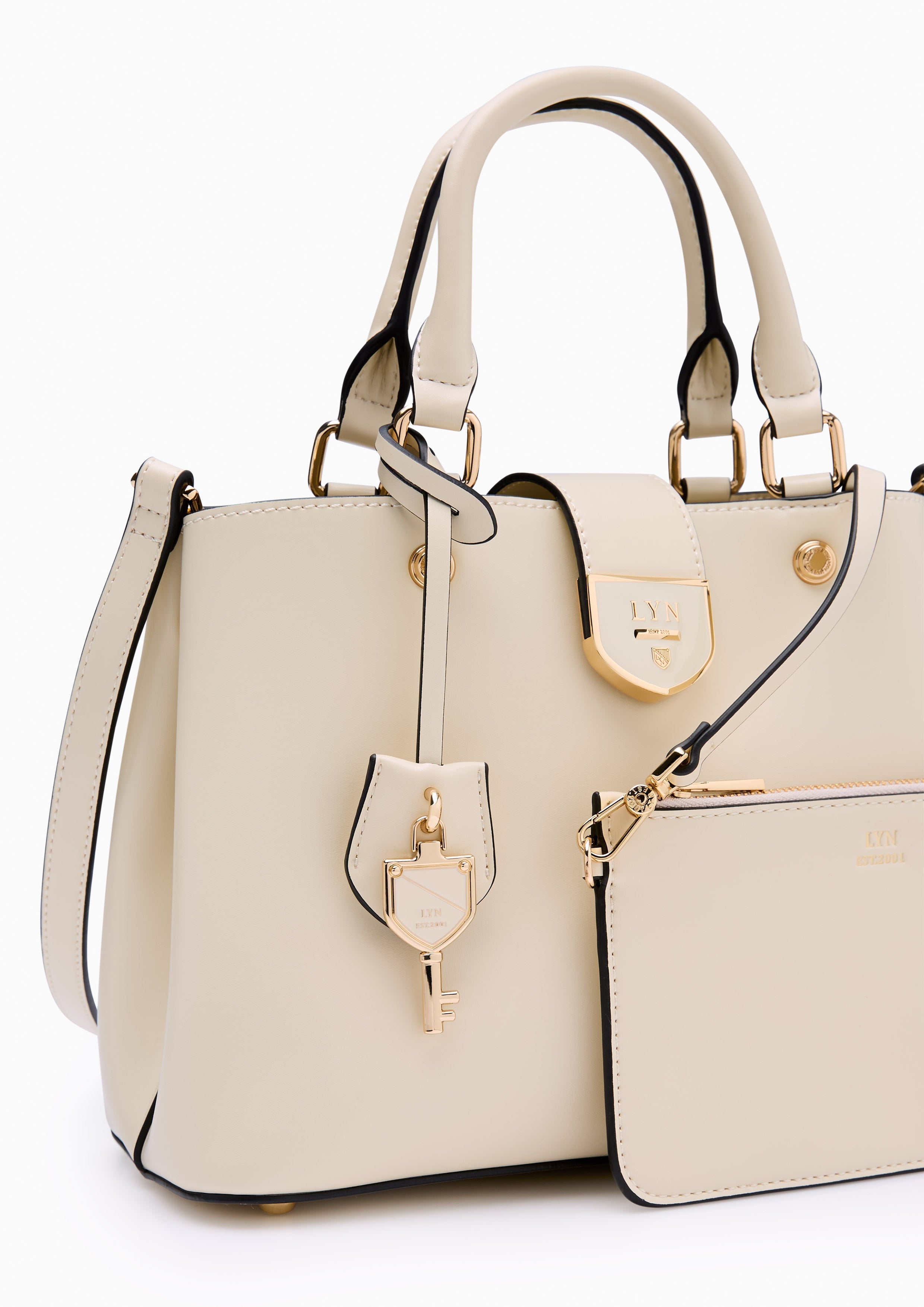 Re-Edit New Athena S Tote Bag - Ivory