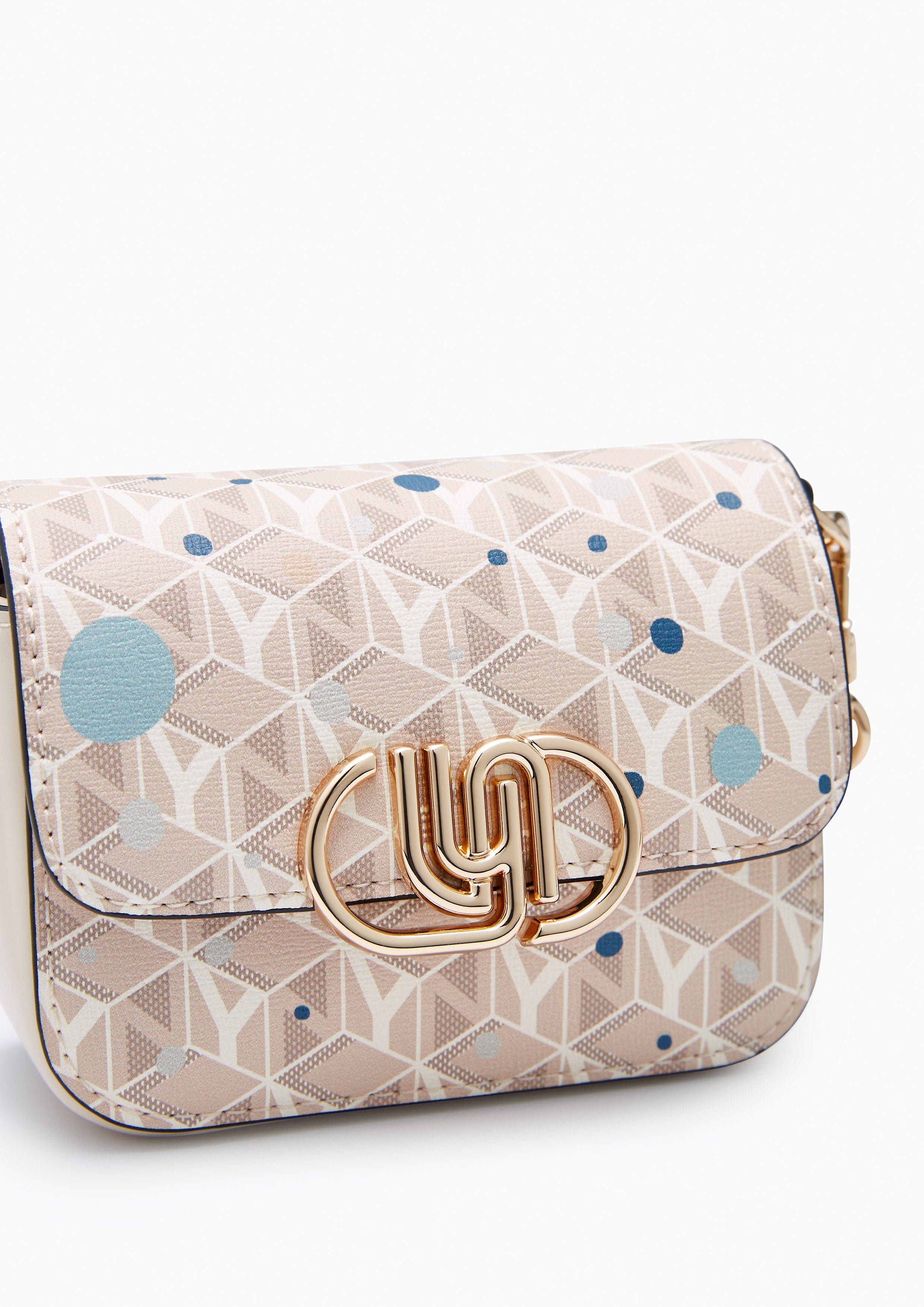 Nova Infinite Mini Crossbody Bag - Printed Beige