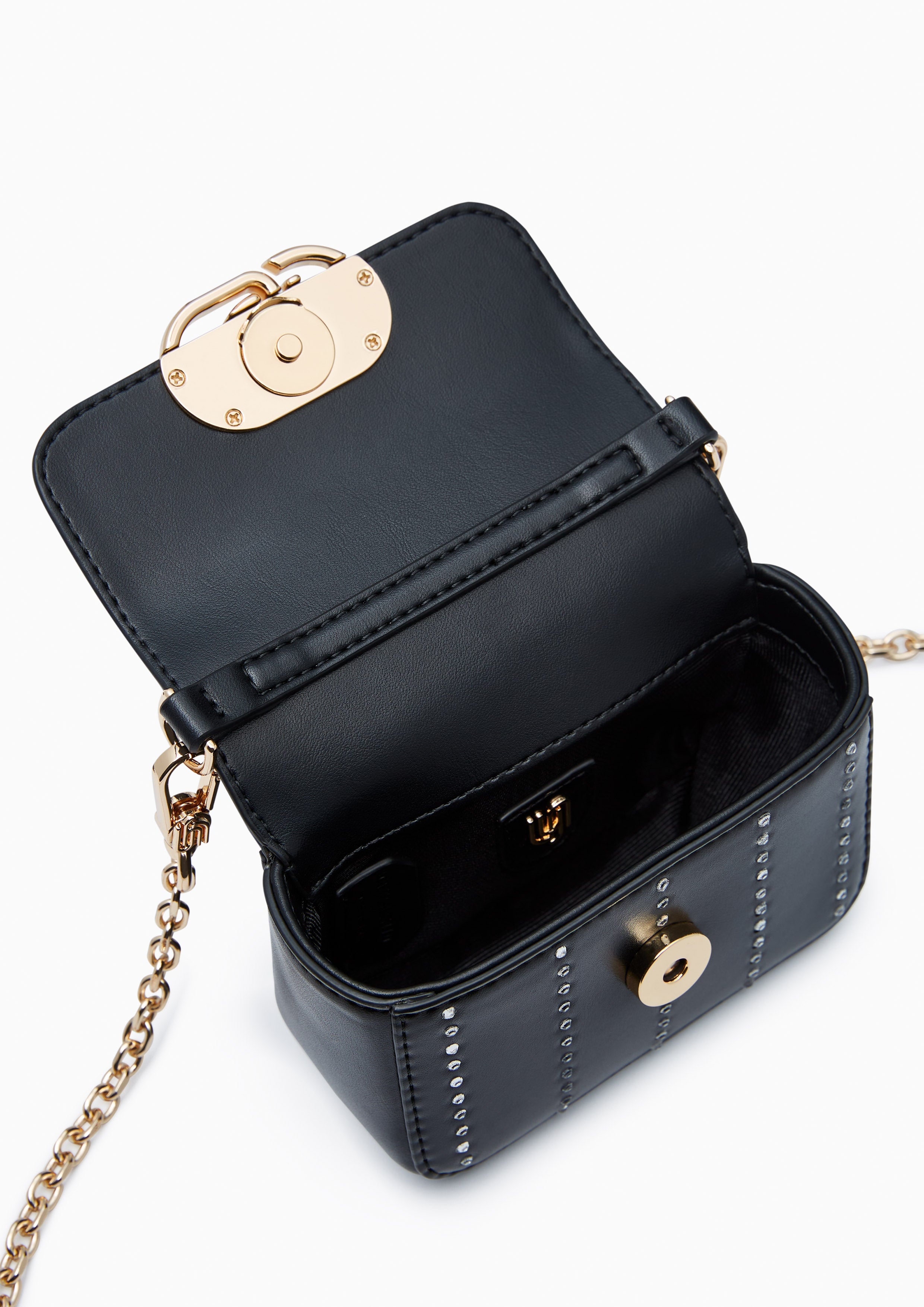 Nova Infinite Mini Crossbody Bag - Black