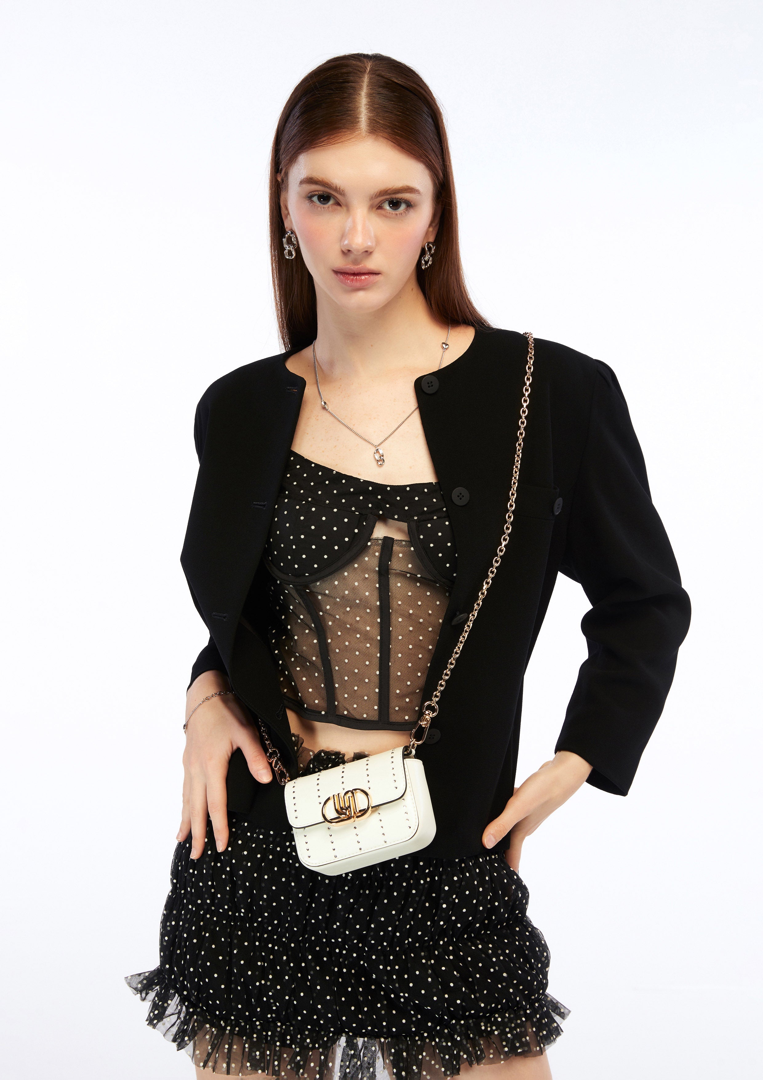 Nova Infinite Mini Crossbody Bag - Off-White