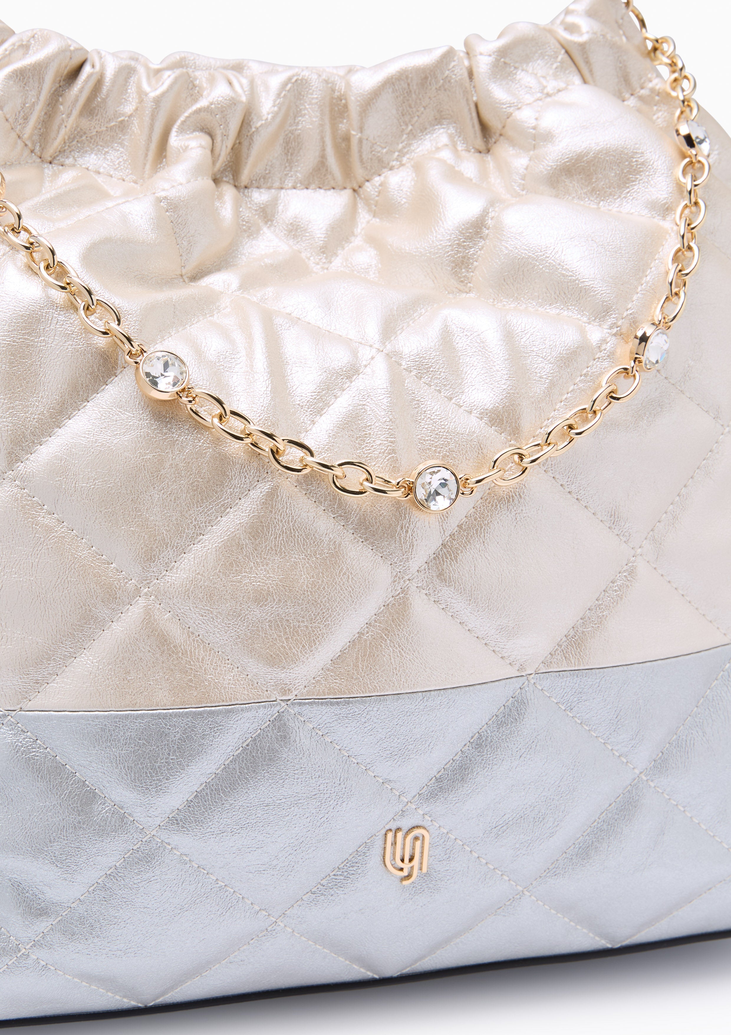 Monet Party Ii Infinite L Shoulder Bag - Gold