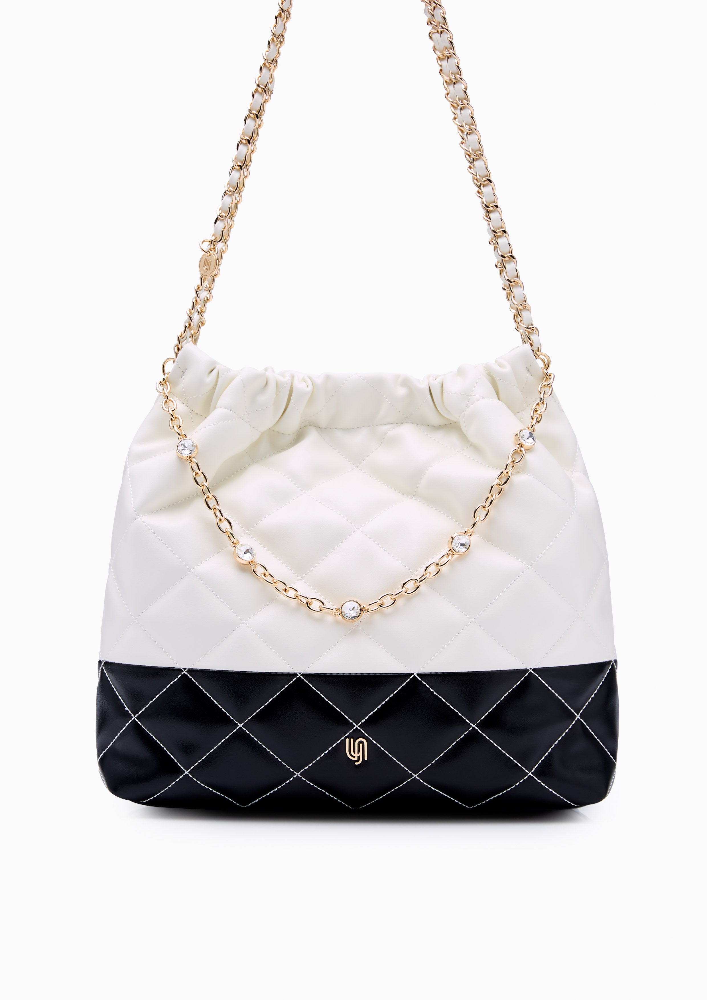 Monet Party Ii Infinite L Shoulder Bag - White