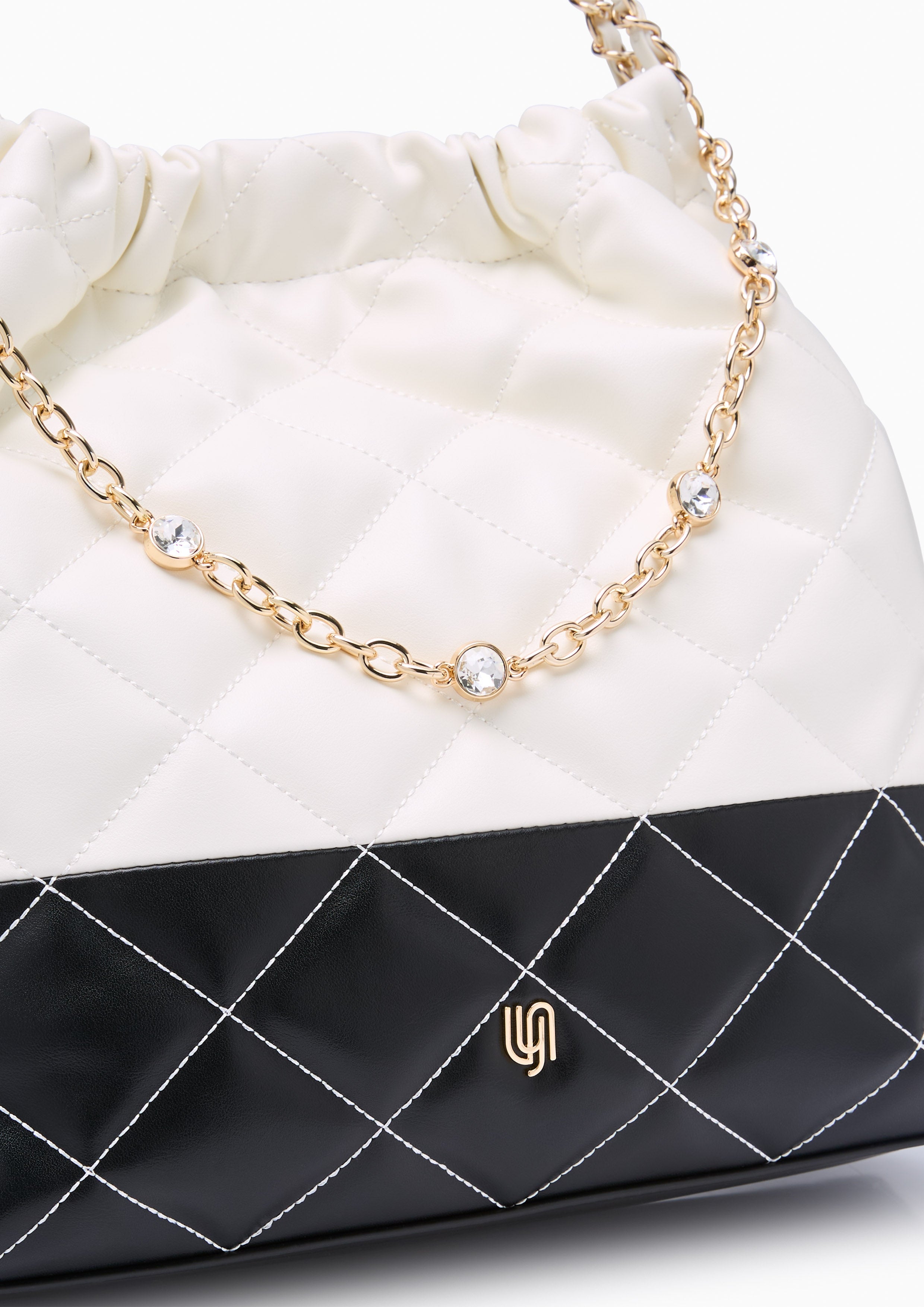 Monet Party Ii Infinite L Shoulder Bag - White